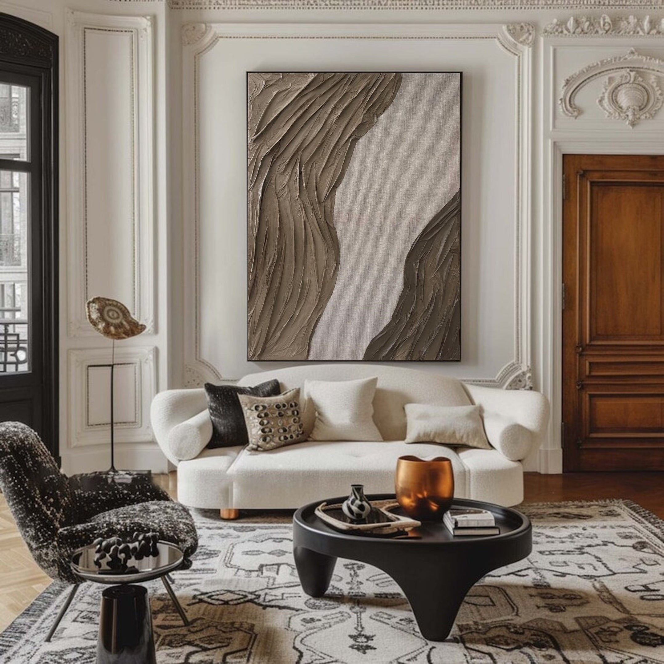 فن المناظر الطبيعية التجريدية المزخرفة #MM011