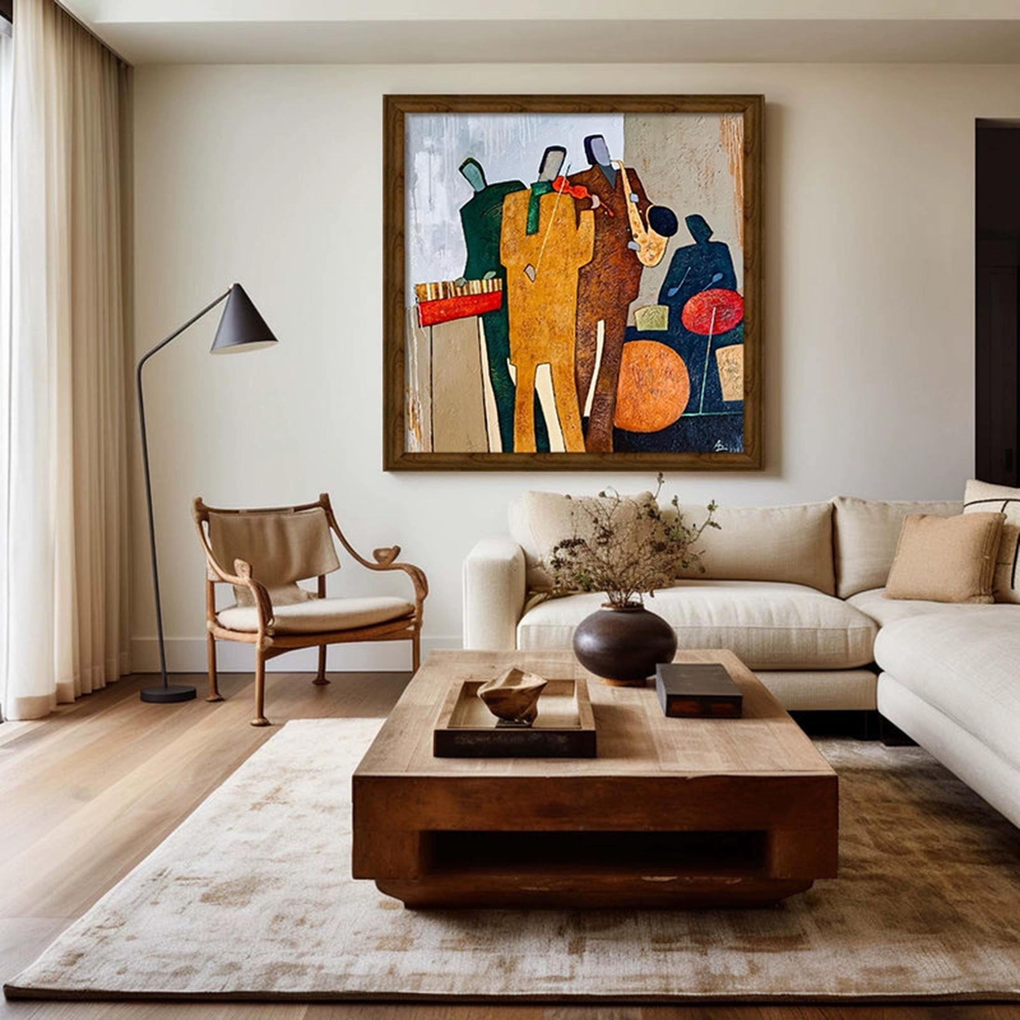 Large Textured Musicians | KelorArt #AG 190