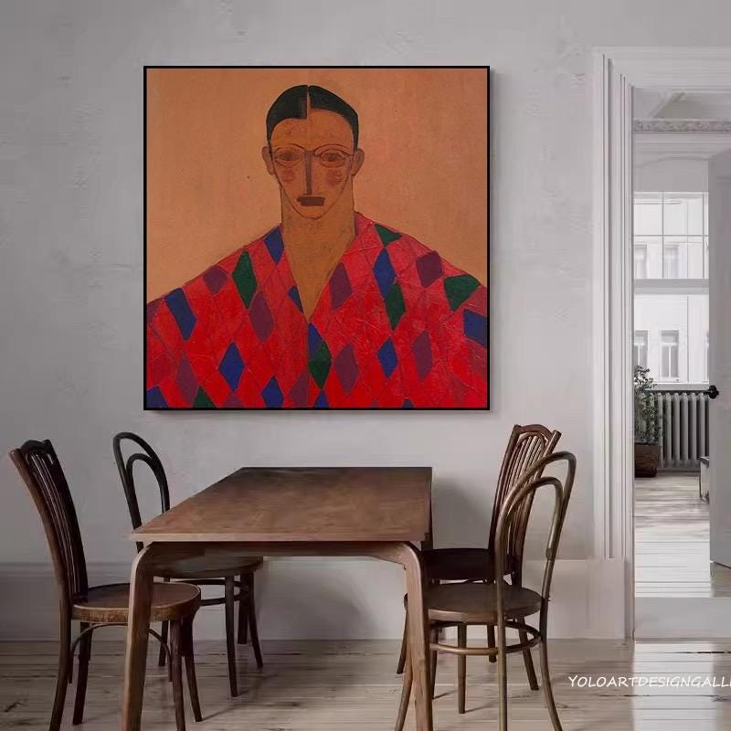 Large Expressionist Figure Art | KelorArt #AG 172
