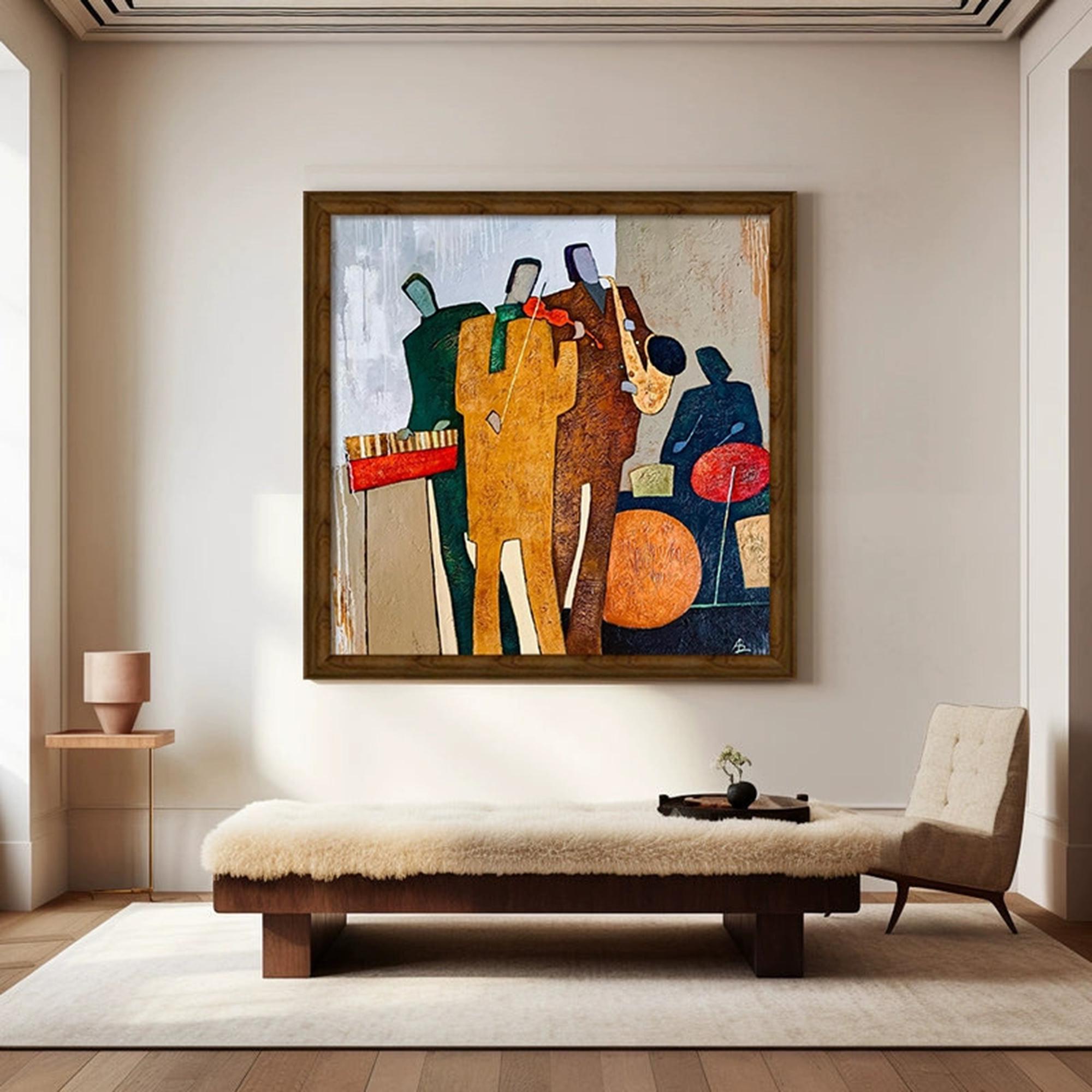 Large Textured Musicians | KelorArt #AG 190