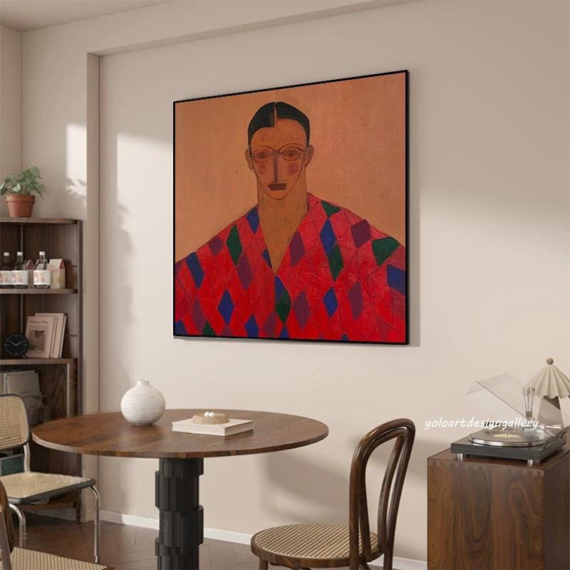 Large Expressionist Figure Art | KelorArt #AG 172
