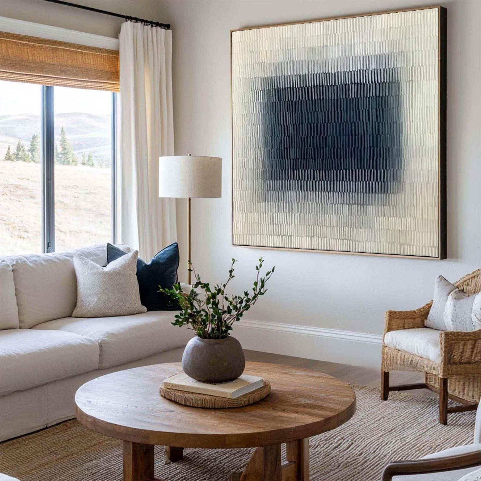 Large Minimalist Stripe Art | KelorArt #AG 188