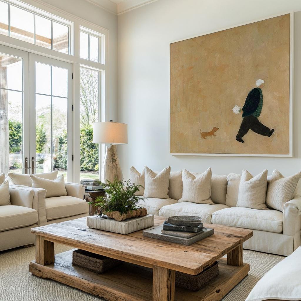 Large Figure & Dog Art | KelorArt #AG 185