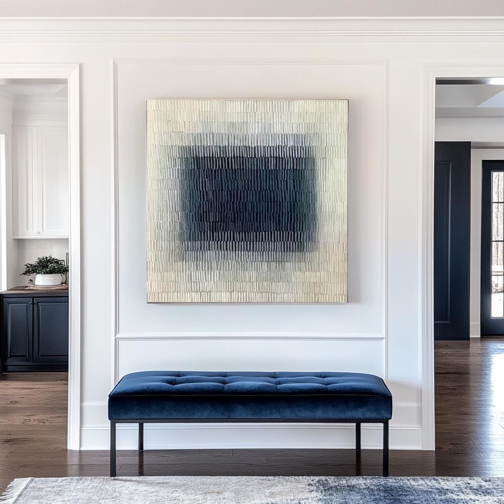 Large Minimalist Stripe Art | KelorArt #AG 188
