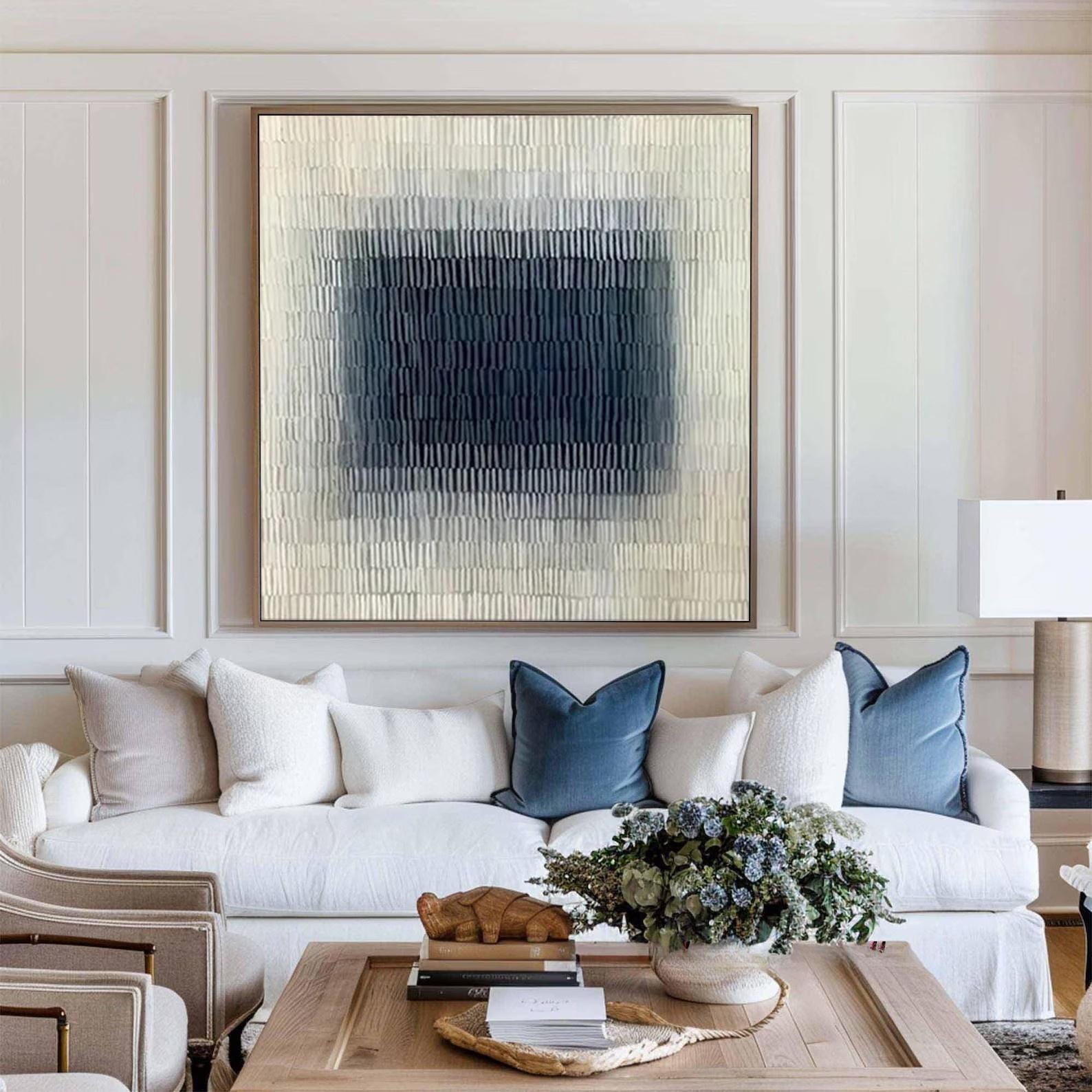 Large Minimalist Stripe Art | KelorArt #AG 188
