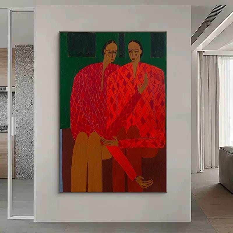 Abstract Large Figure Study Art | KelorArt #AG 181