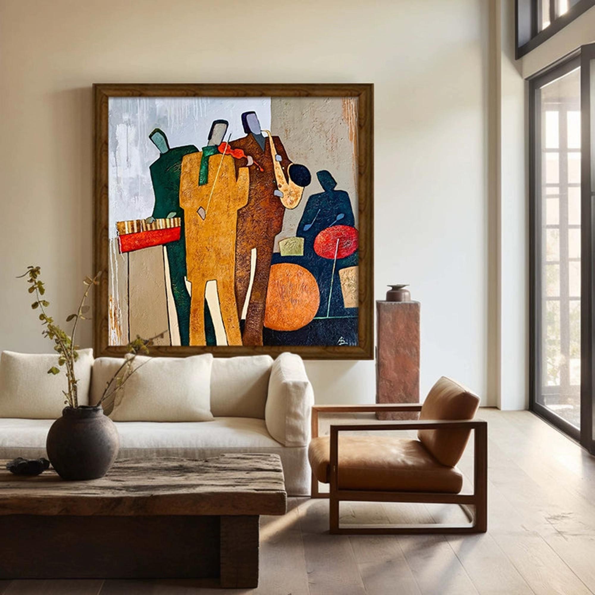 Large Textured Musicians | KelorArt #AG 190