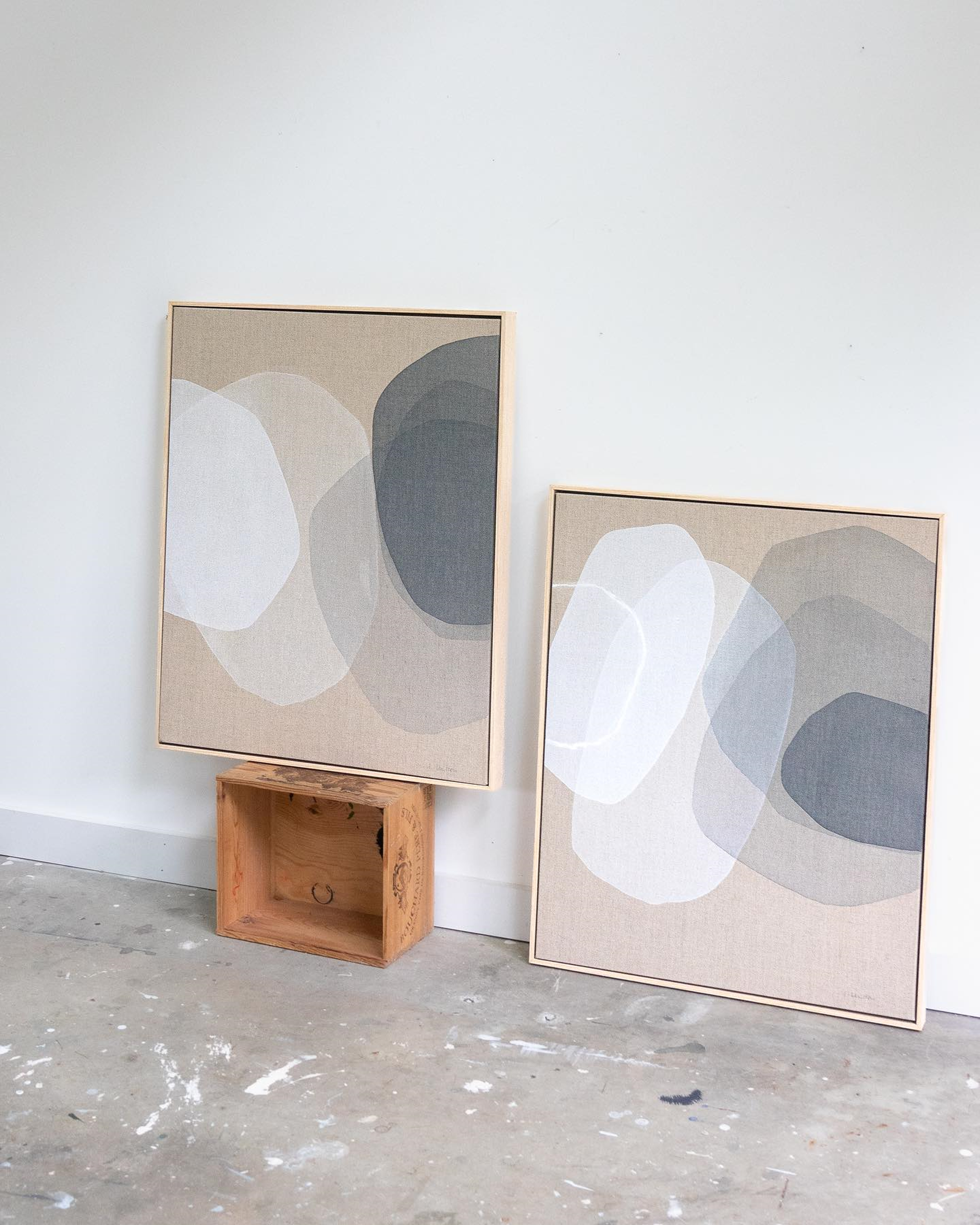 فن هندسي أصلي بسيط لديكور غرفة المعيشة #MMS039