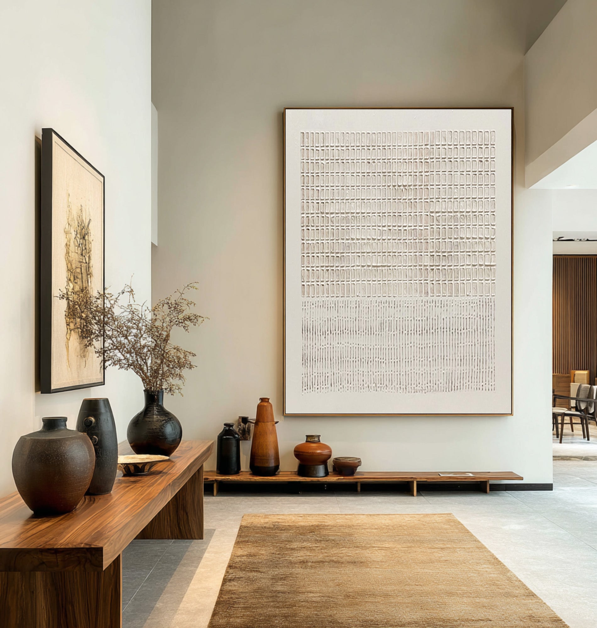 Minimal Abstract Wall Art - Parisian Style Decor | KelorArt