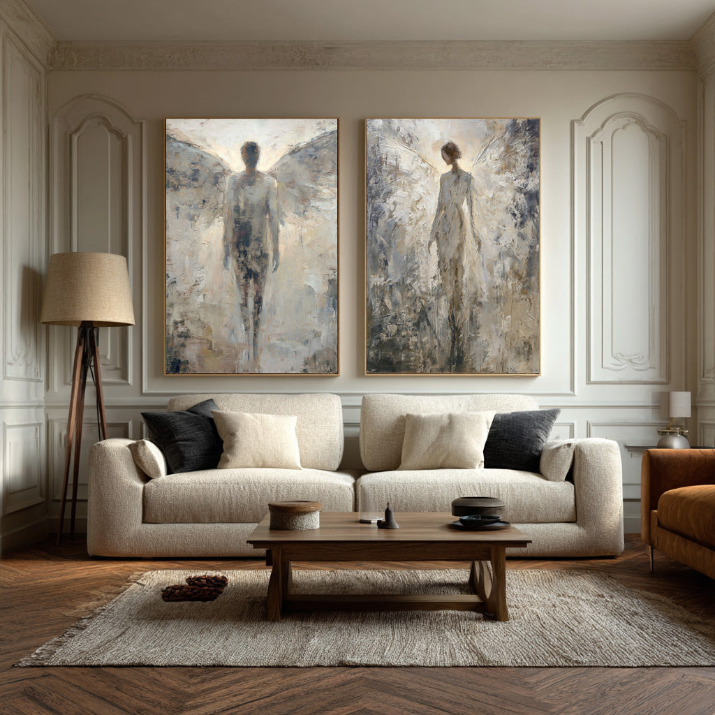 Modern Farmhouse Angelic Wall Art #AG 024