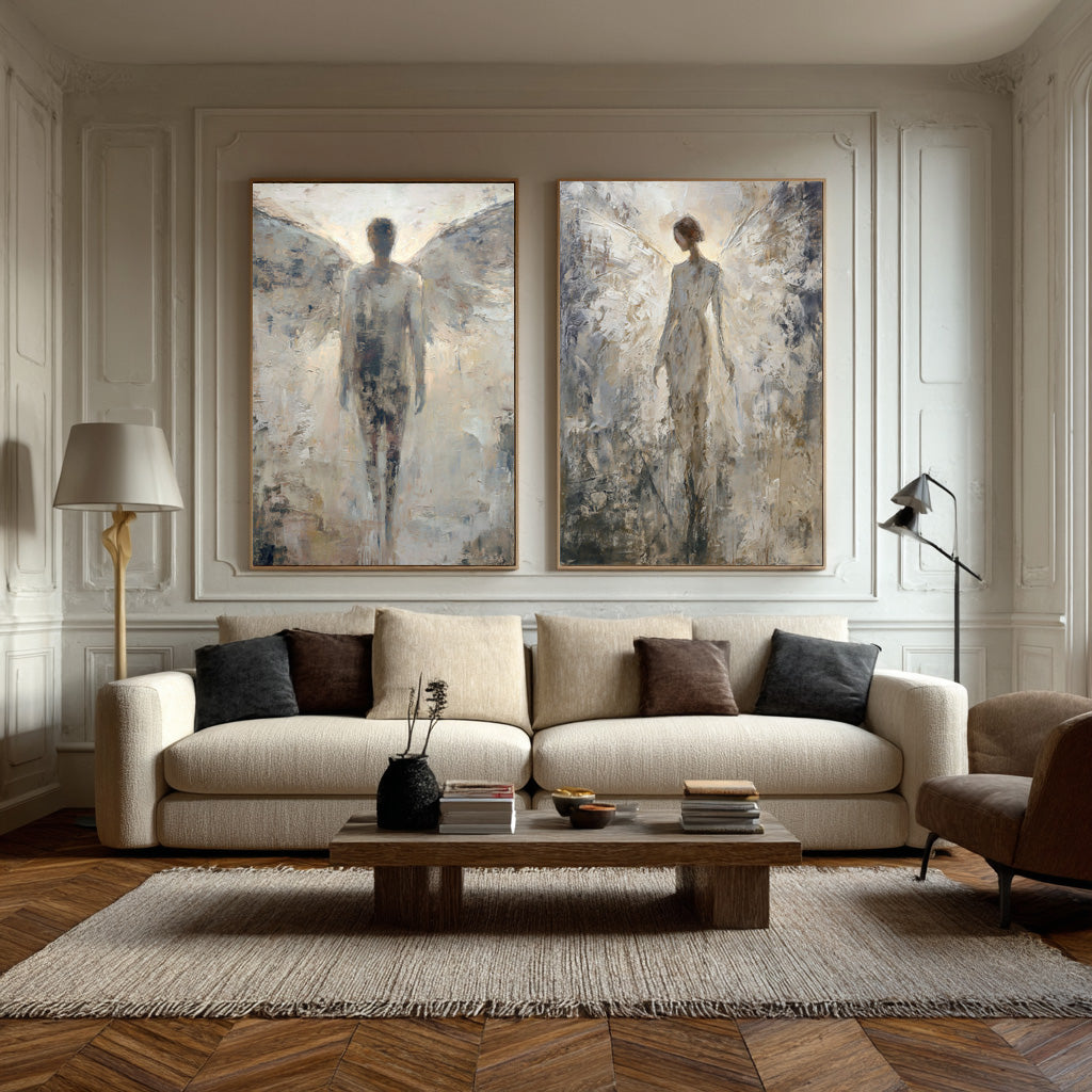 Modern Farmhouse Angelic Wall Art #AG 024