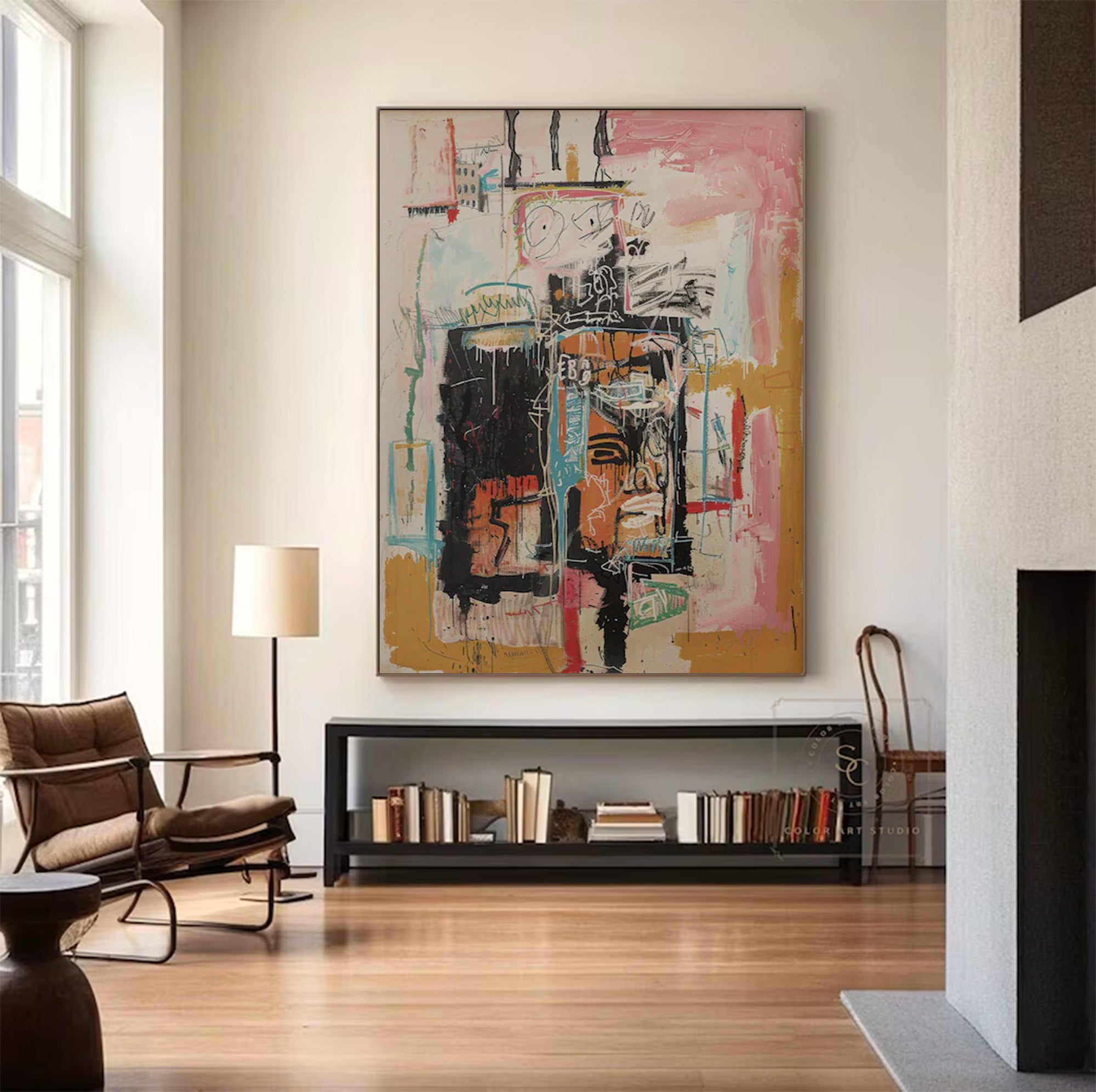 Large Modern Expressionist Art | KelorArt #AG 130