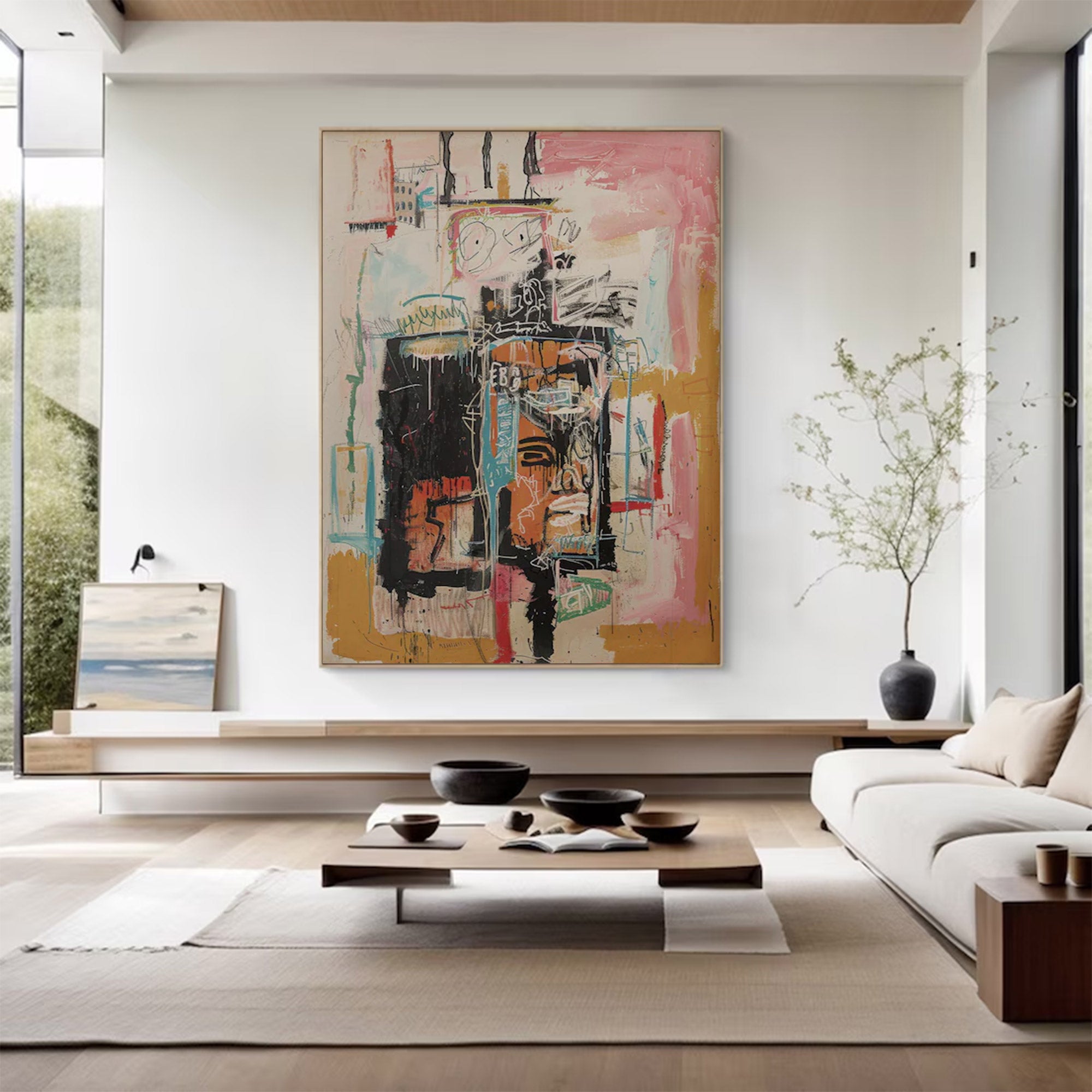 Large Modern Expressionist Art | KelorArt #AG 130