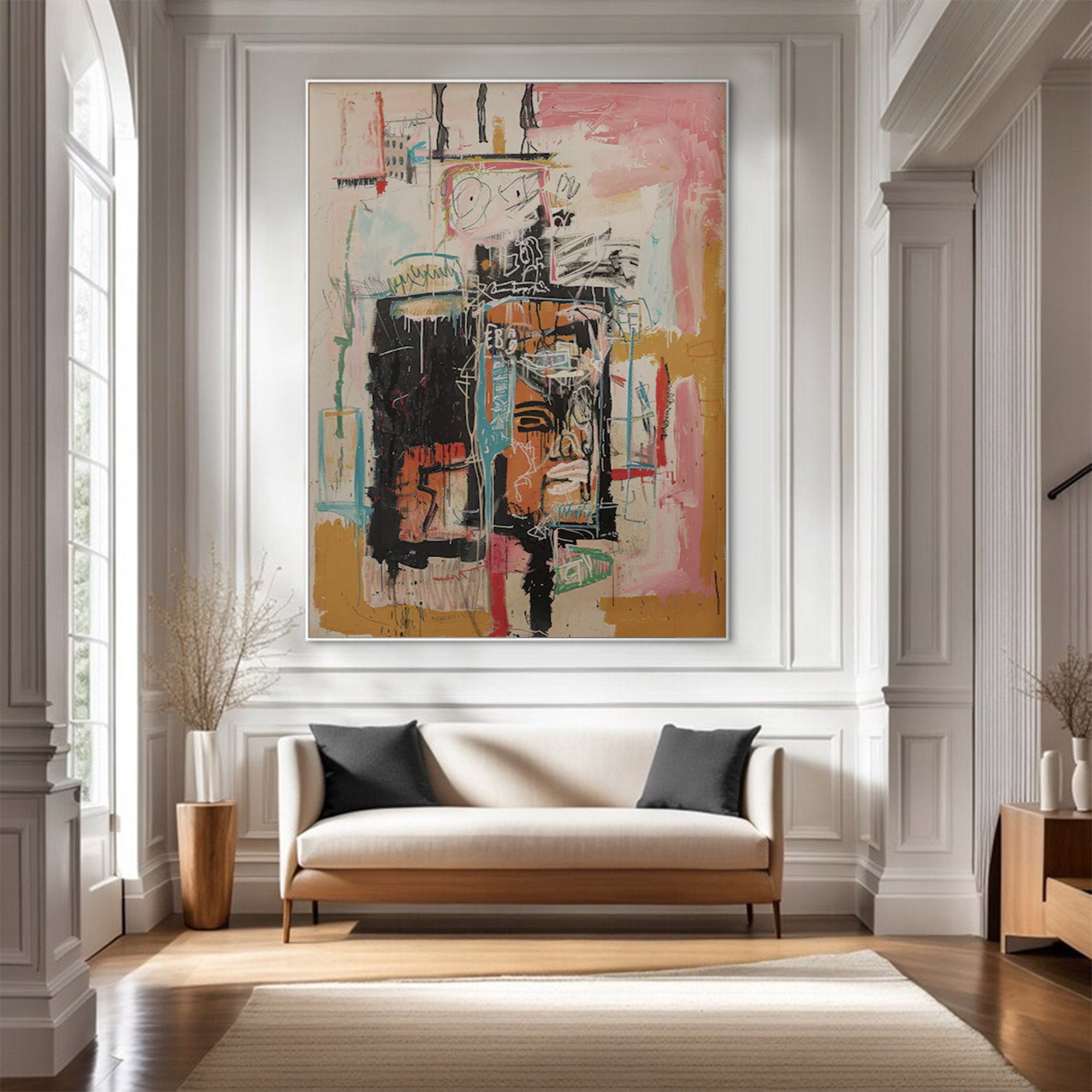Large Modern Expressionist Art | KelorArt #AG 130