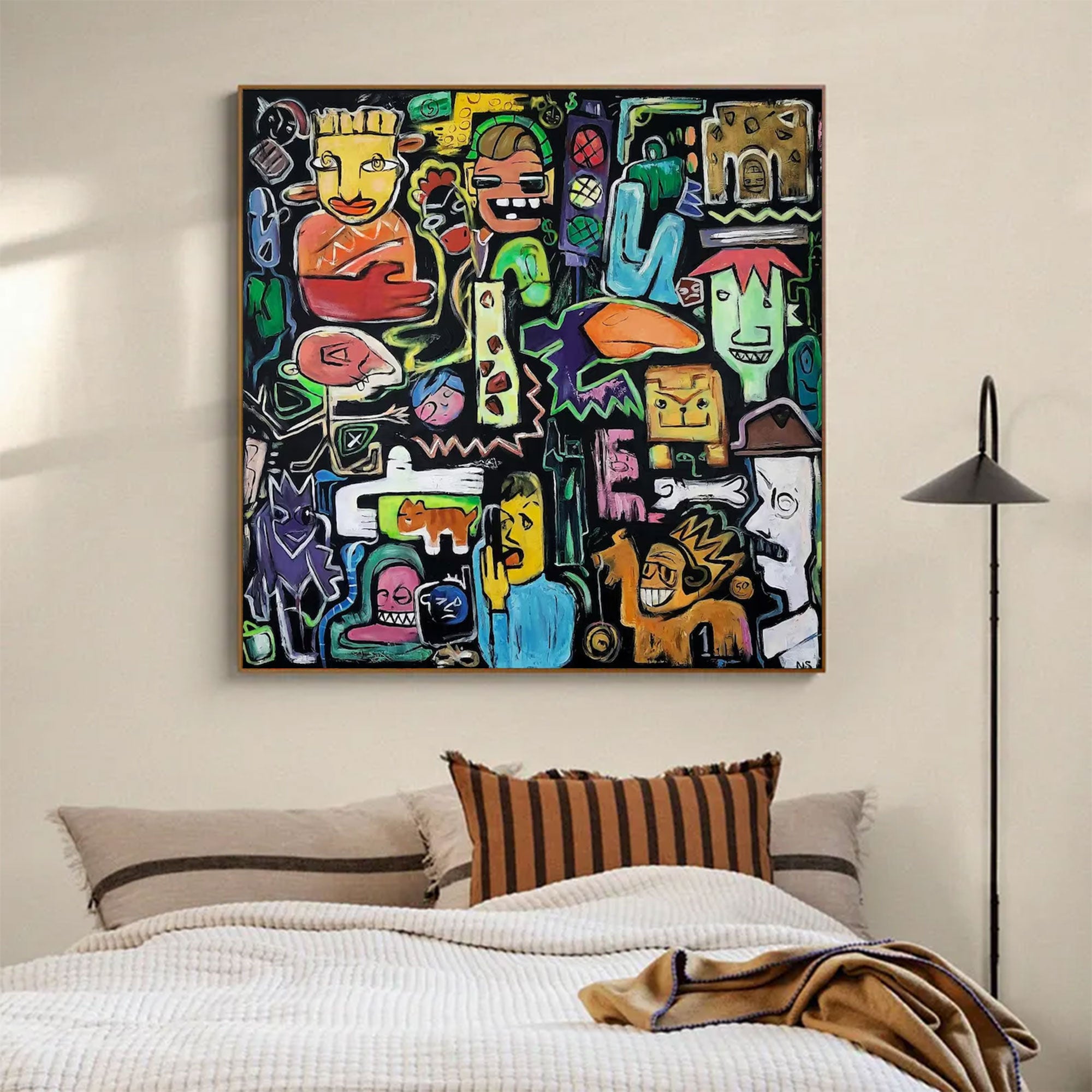 Abstract Large Modern Painting | KelorArt #AG 157