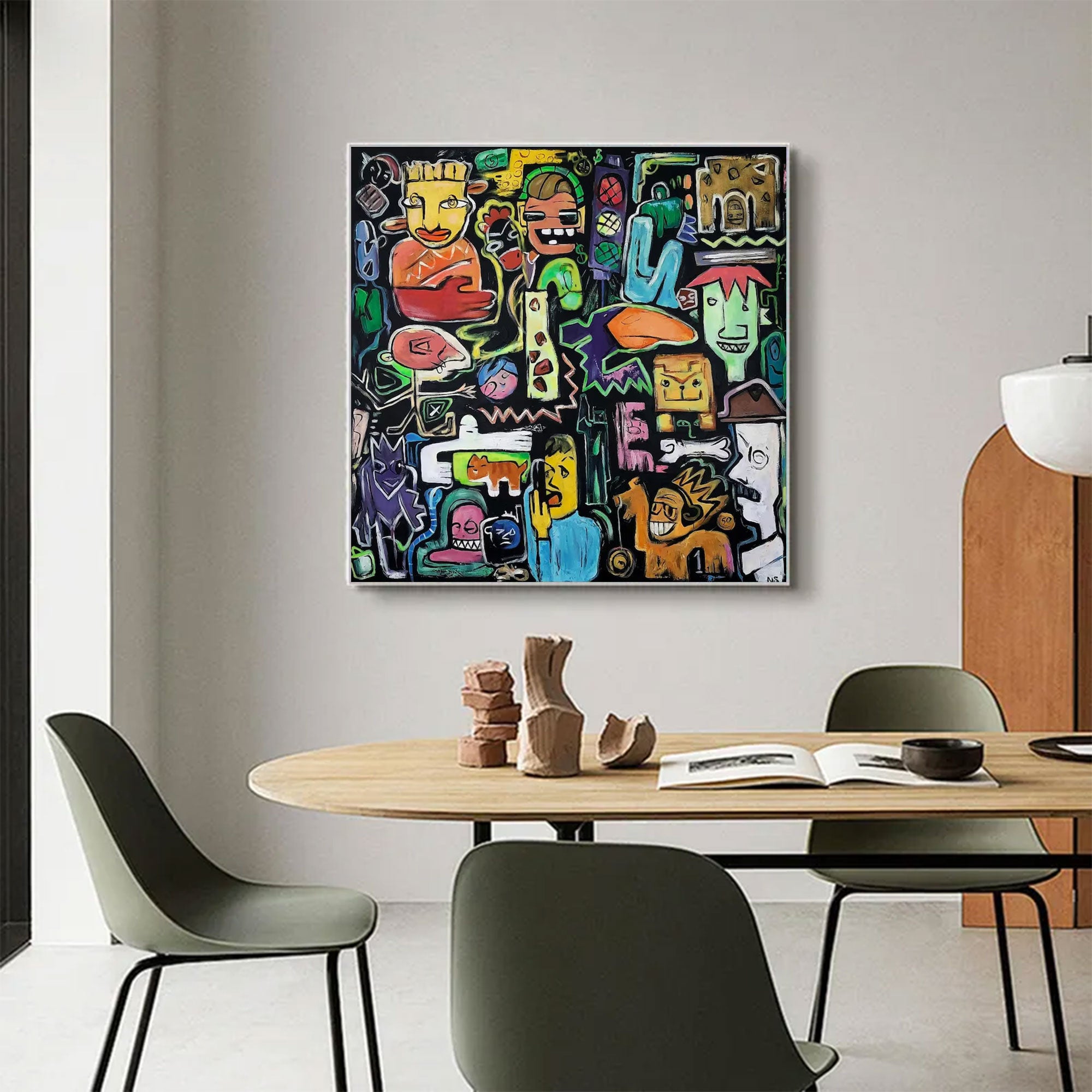 Abstract Large Modern Painting | KelorArt #AG 157