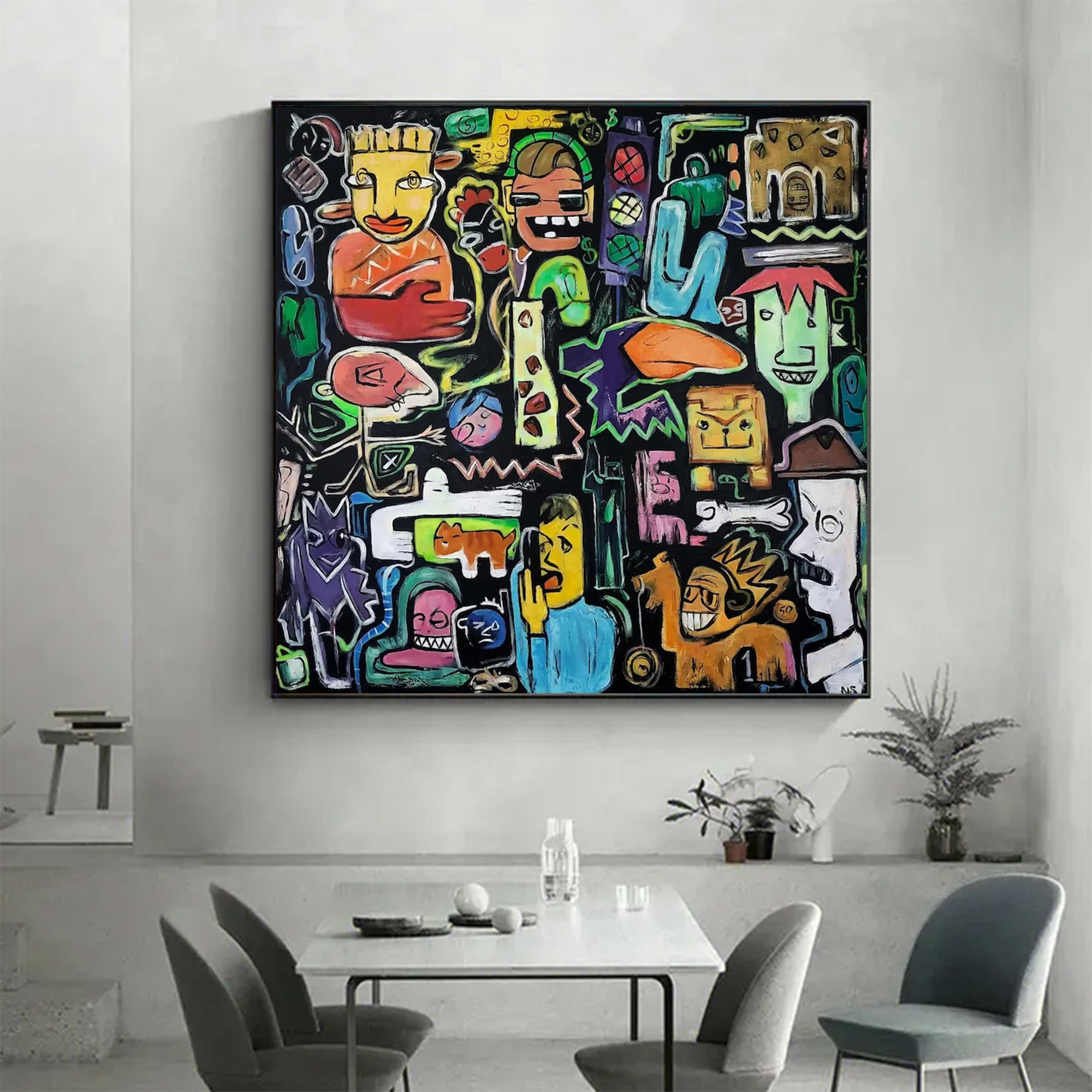Abstract Large Modern Painting | KelorArt #AG 157