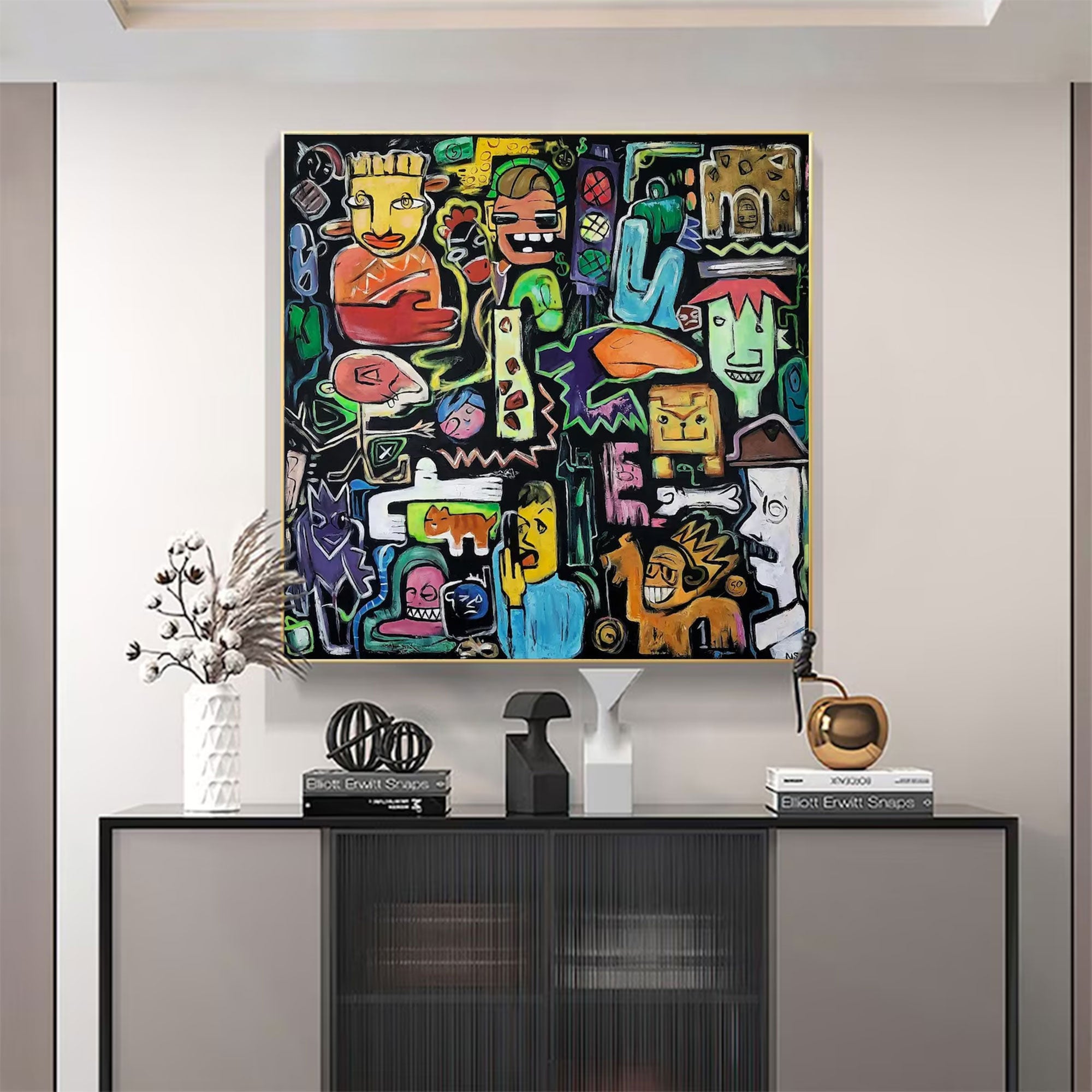 Abstract Large Modern Painting | KelorArt #AG 157