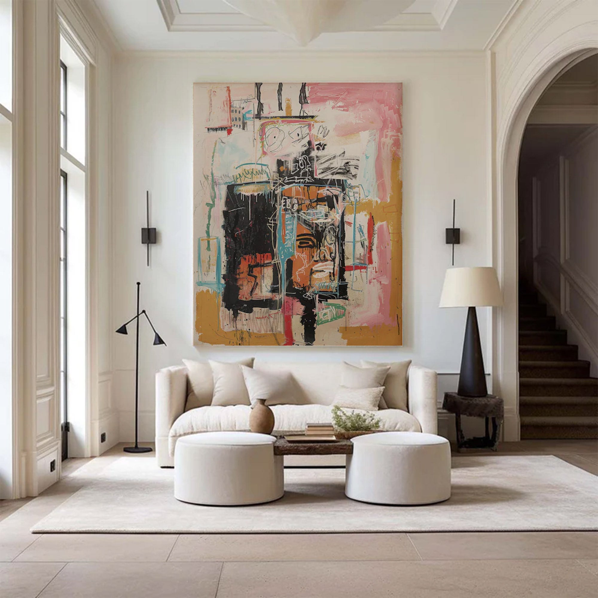 Large Modern Expressionist Art | KelorArt #AG 130