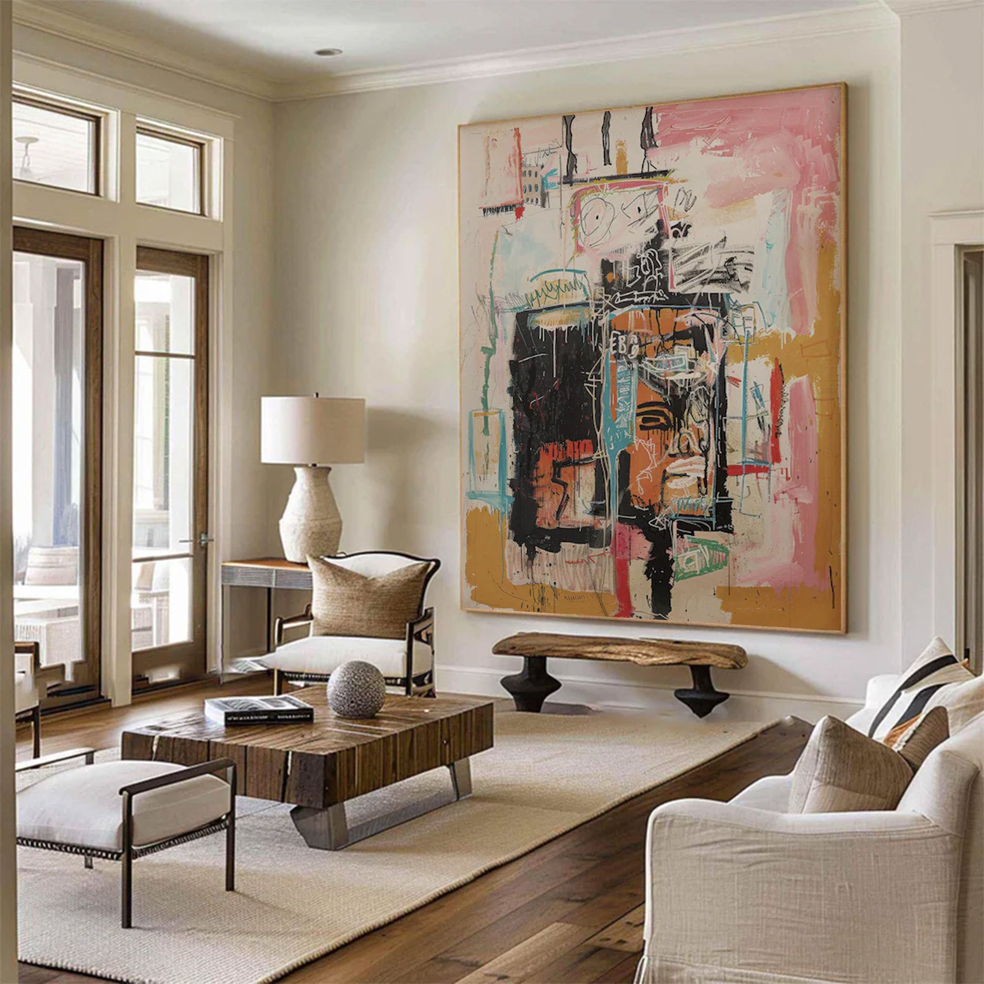 Large Modern Expressionist Art | KelorArt #AG 130