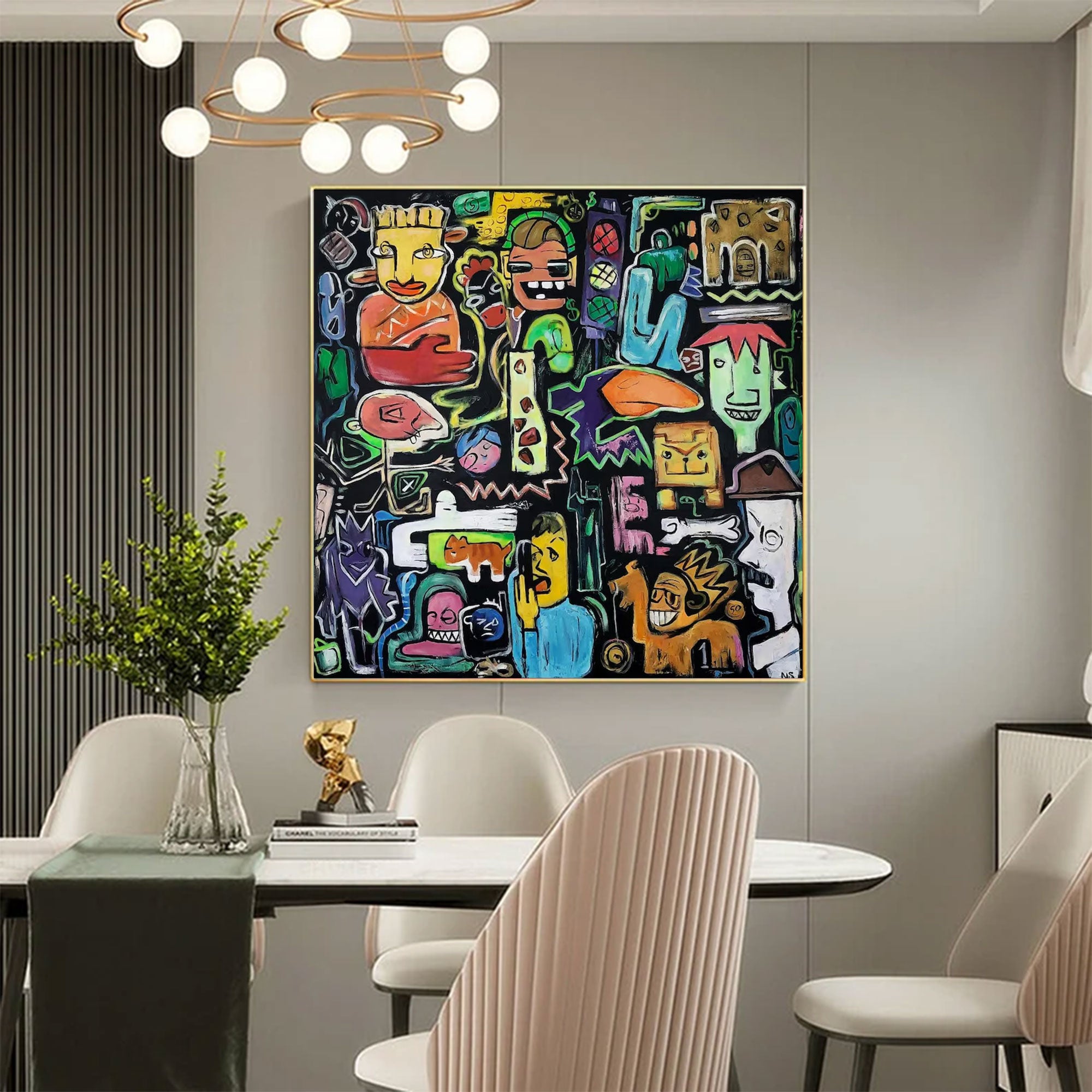 Abstract Large Modern Painting | KelorArt #AG 157