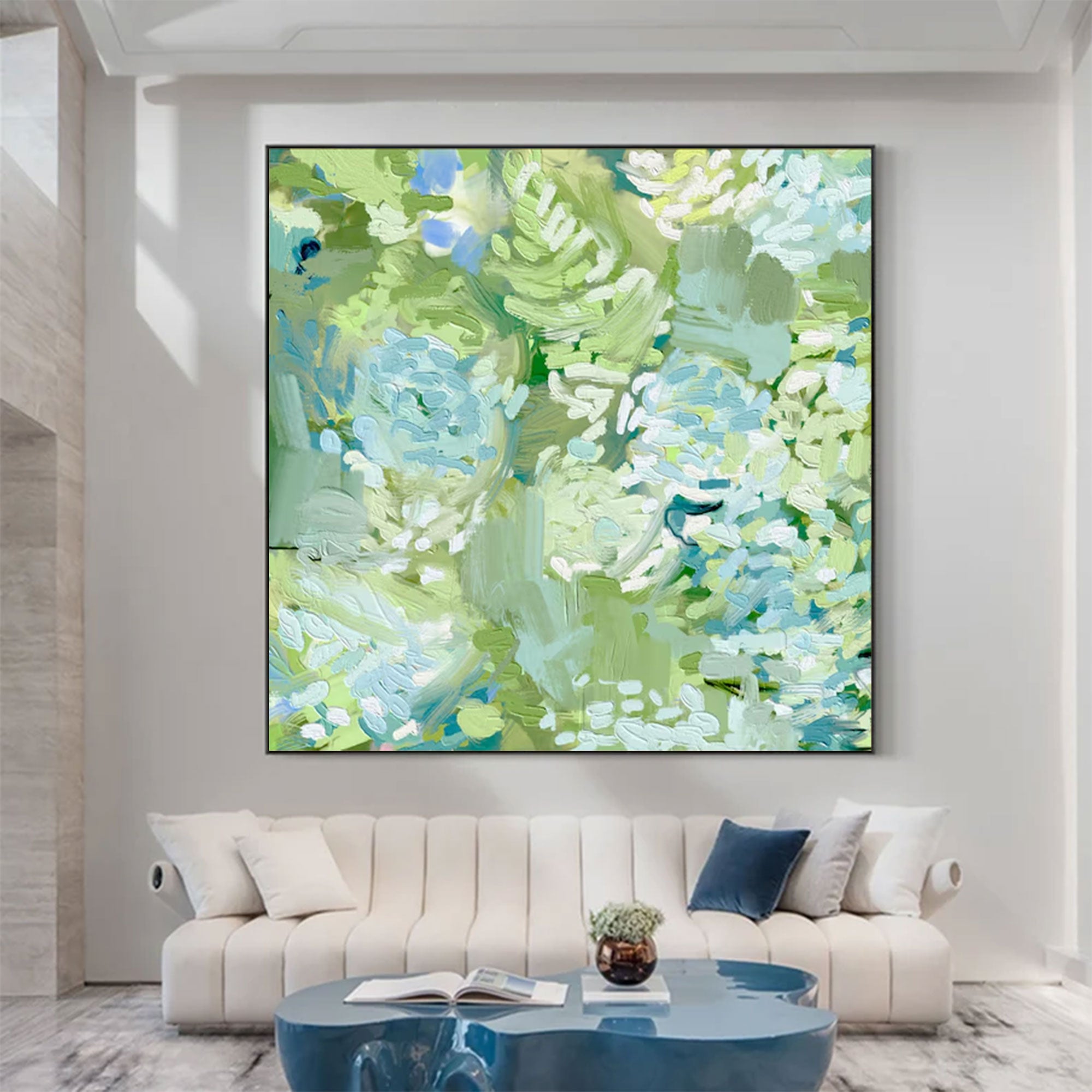 Large Modern Floral Painting | KelorArt #AG 166