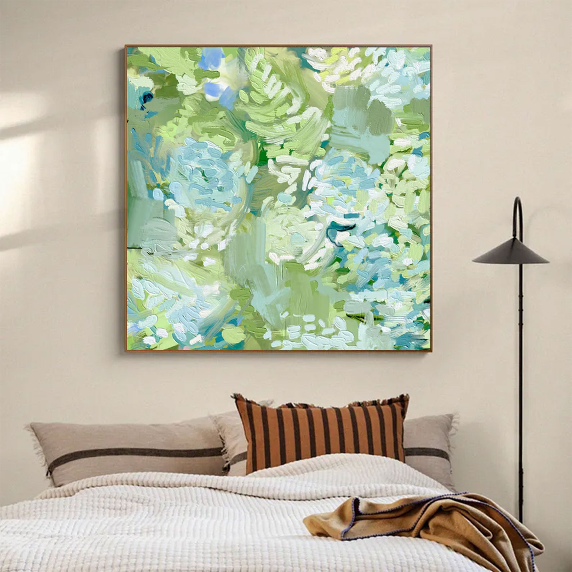 Large Modern Floral Painting | KelorArt #AG 166