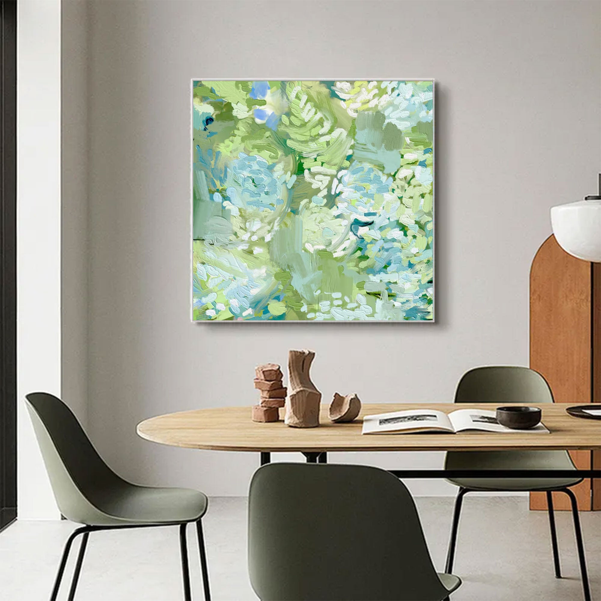 Large Modern Floral Painting | KelorArt #AG 166