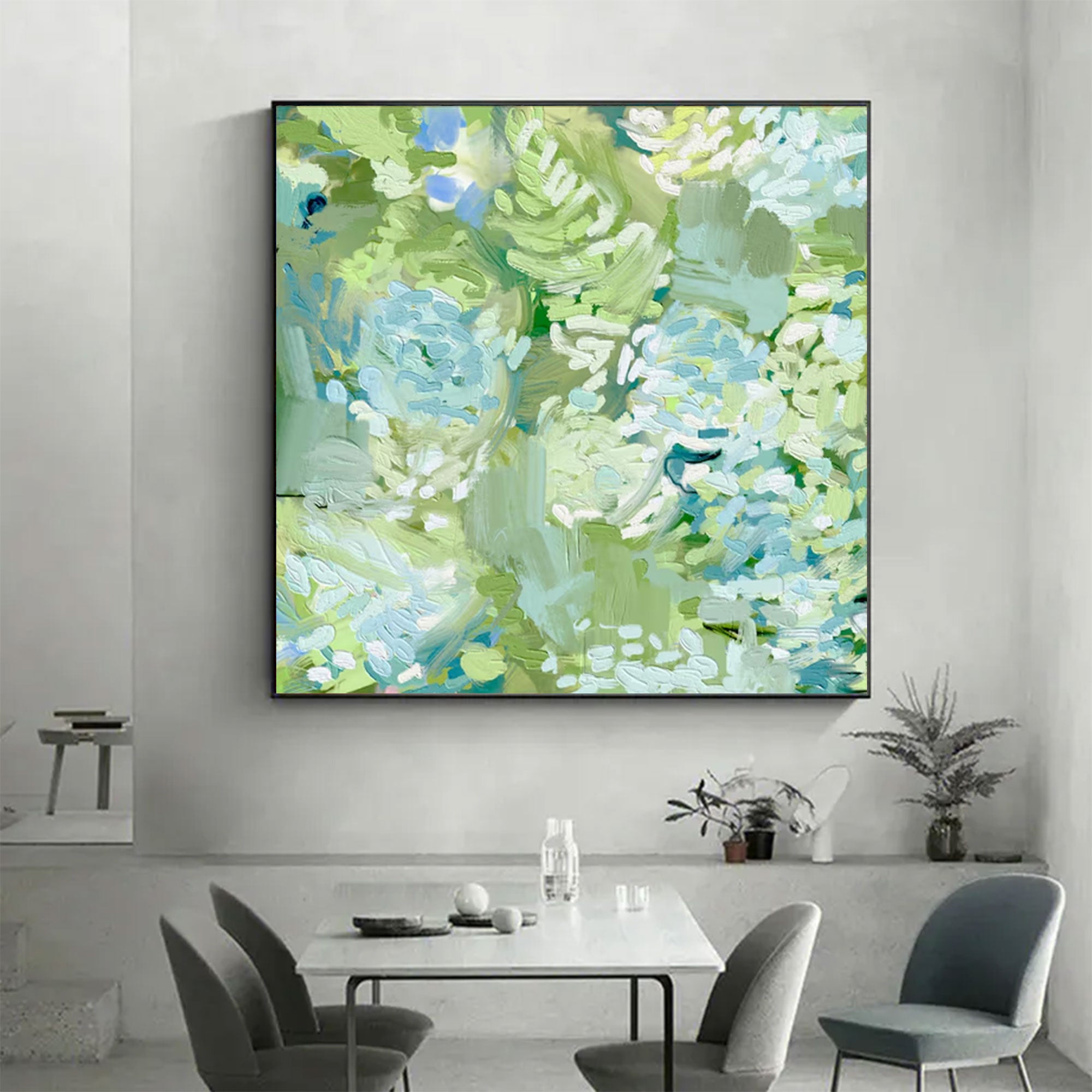 Large Modern Floral Painting | KelorArt #AG 166