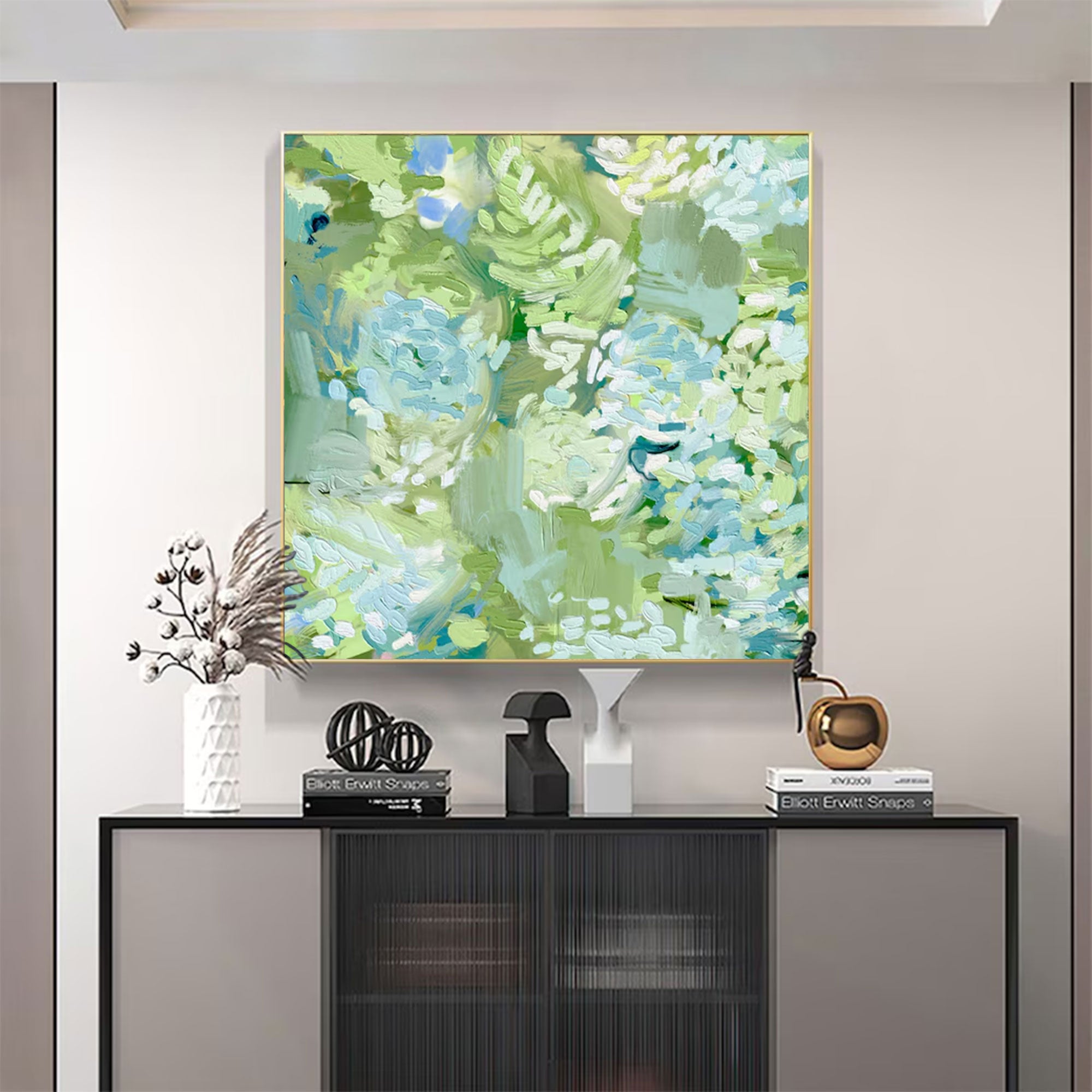 Large Modern Floral Painting | KelorArt #AG 166