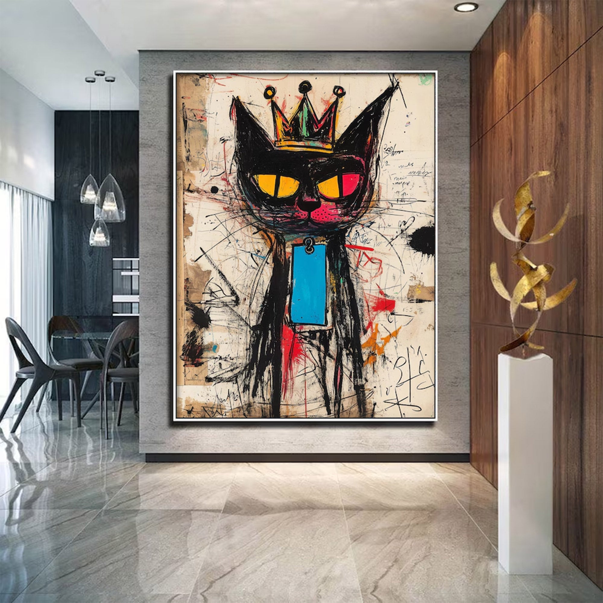 Large Street Style Canvas Art | KelorArt #AG 139