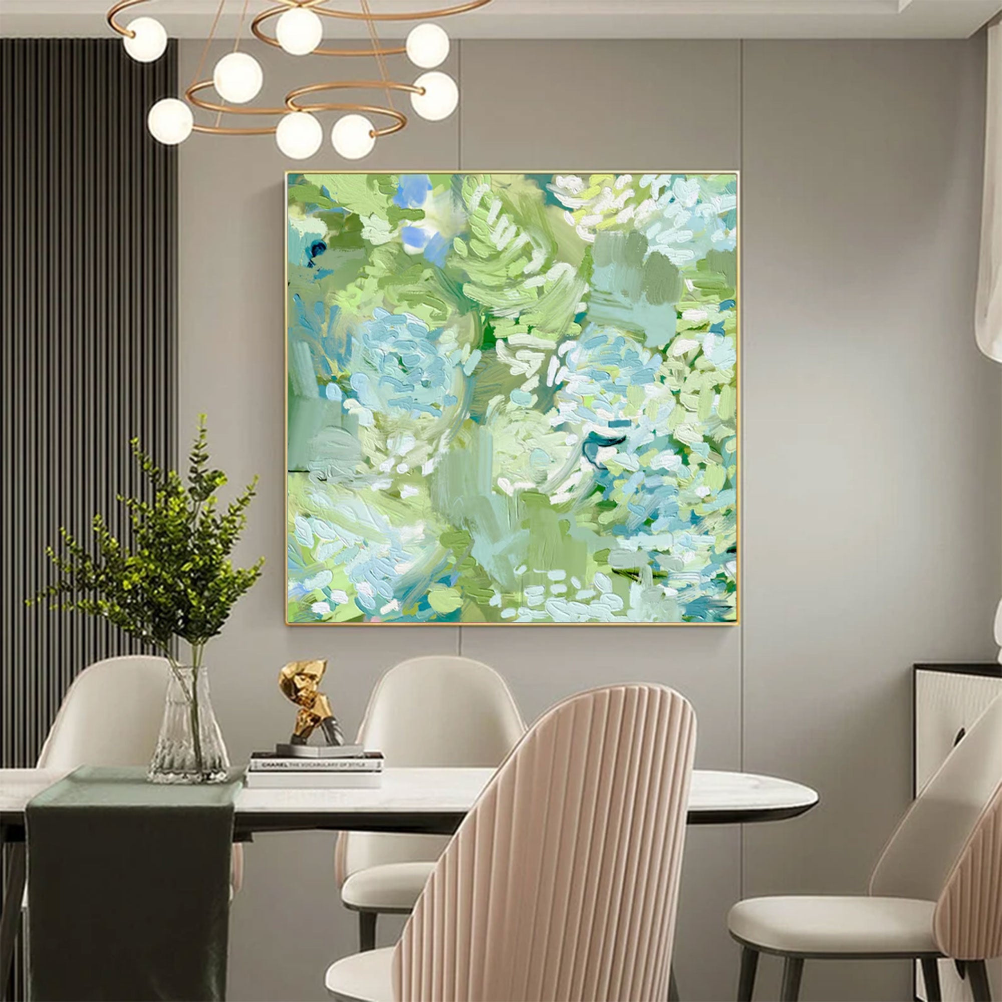 Large Modern Floral Painting | KelorArt #AG 166