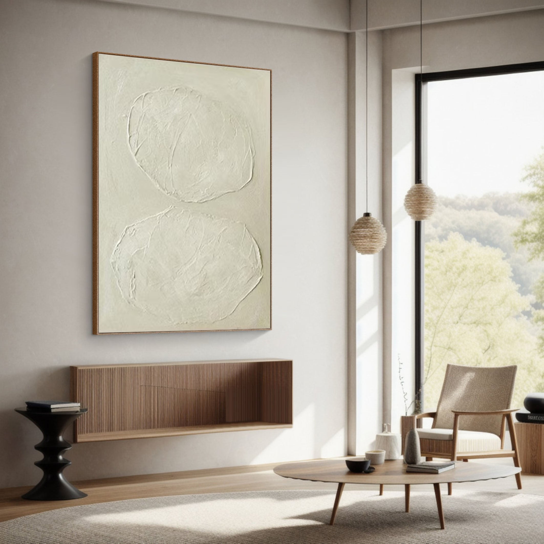 Minimalist Neutral Wall Art for Serene Spaces #MM182