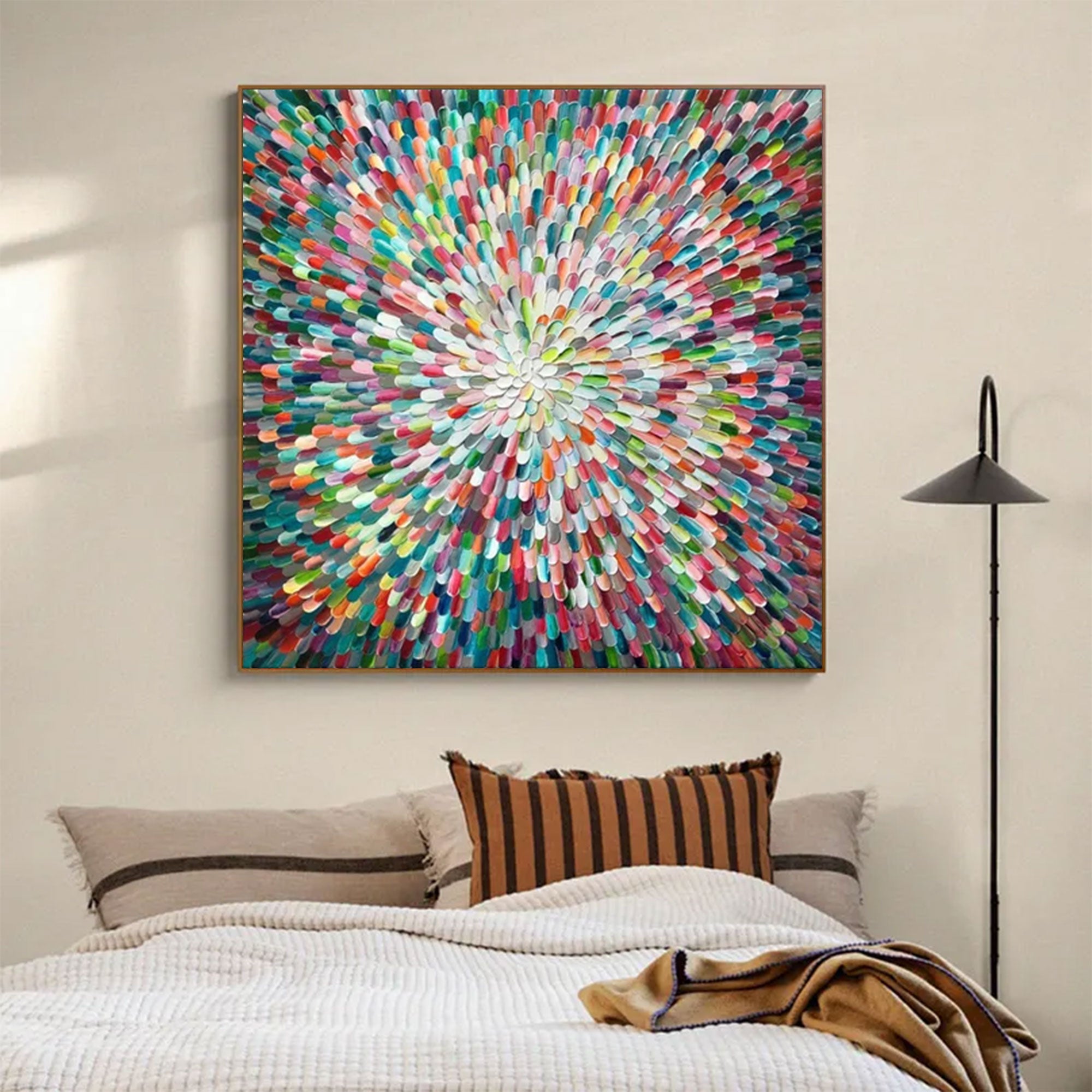 Large Modern Abstract Painting | KelorArt #AG 167