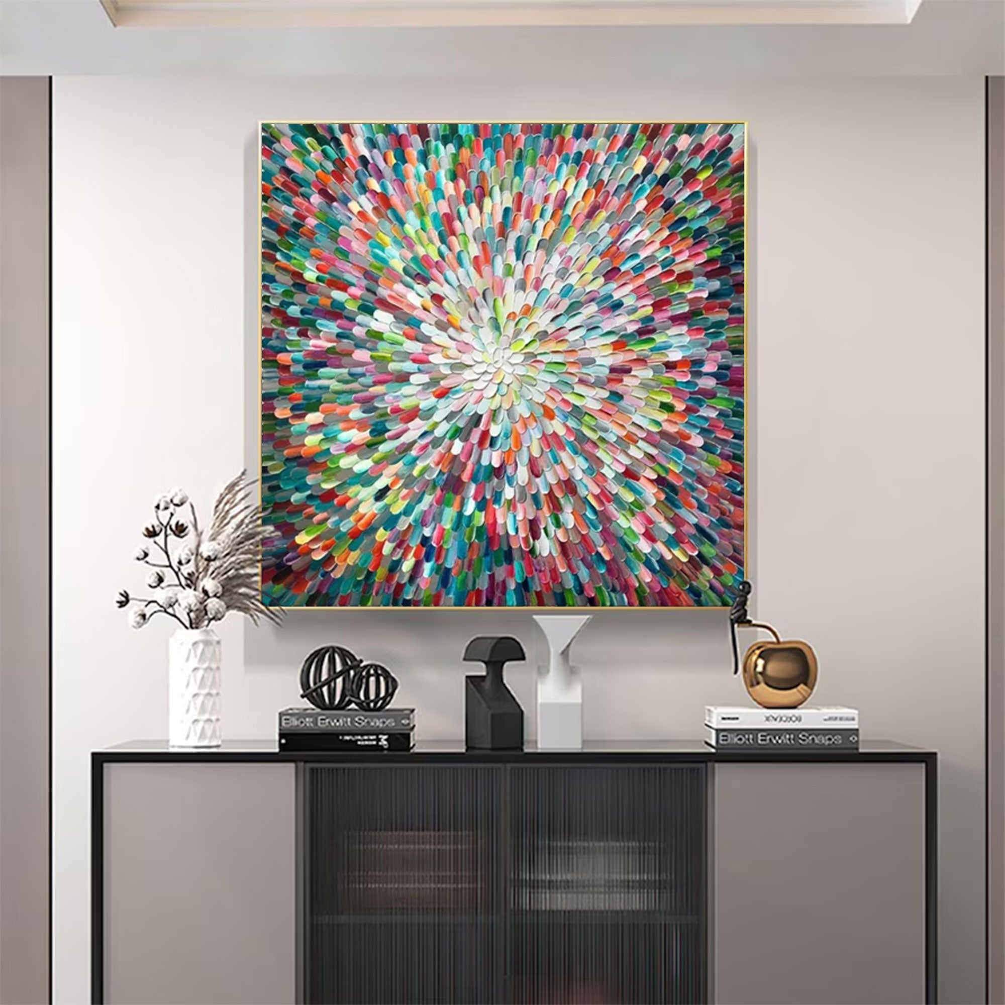 Large Modern Abstract Painting | KelorArt #AG 167