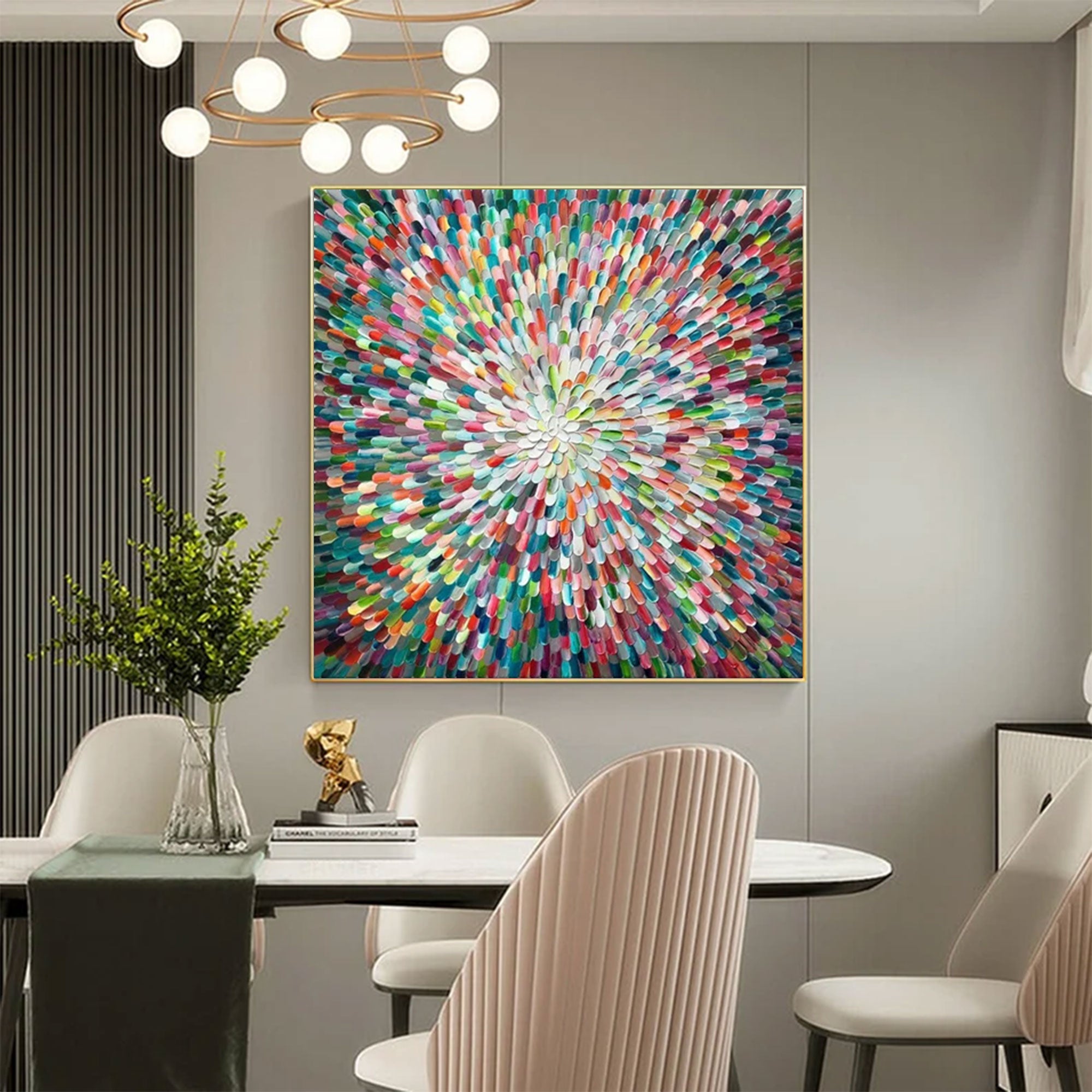 Large Modern Abstract Painting | KelorArt #AG 167