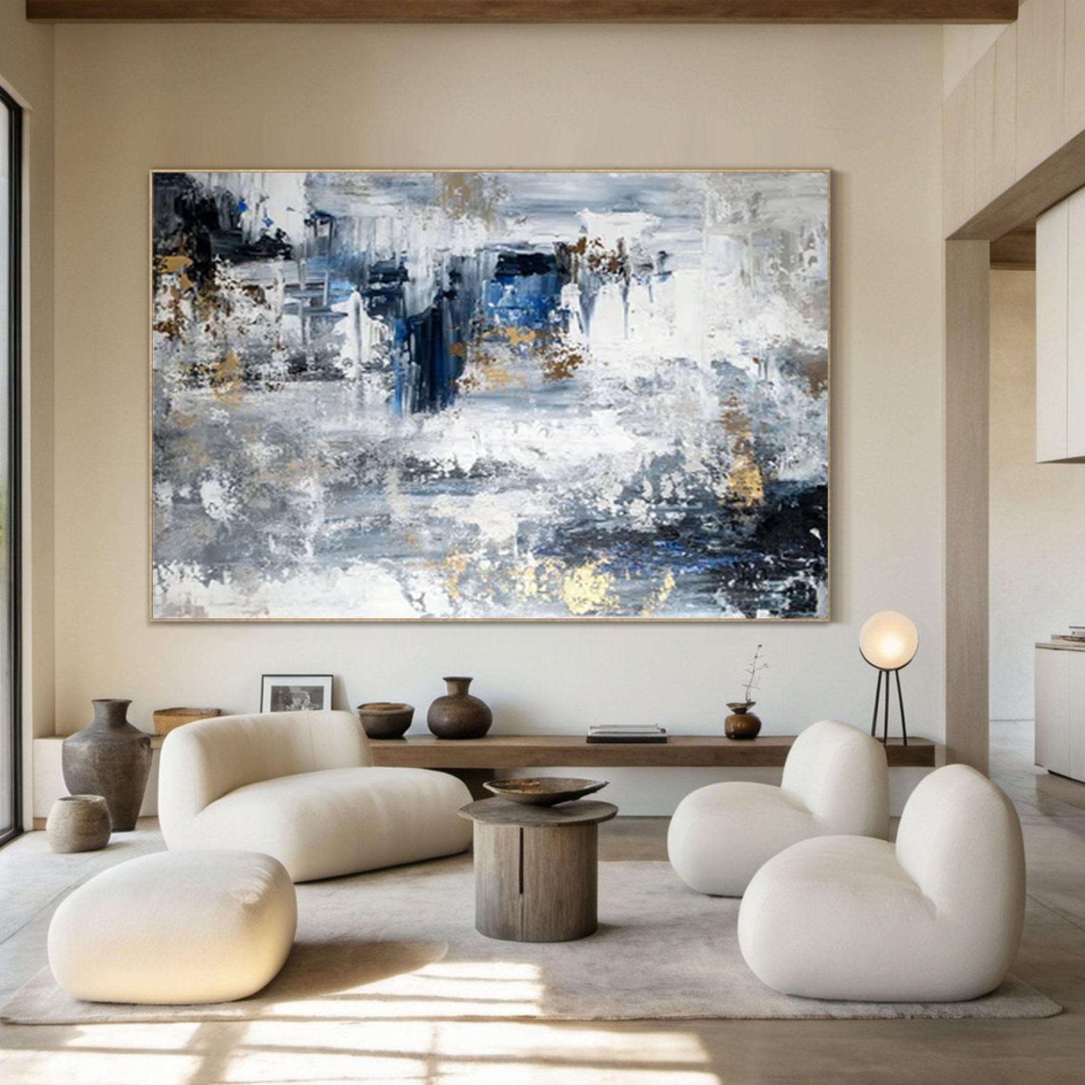 Large Abstract Canvas