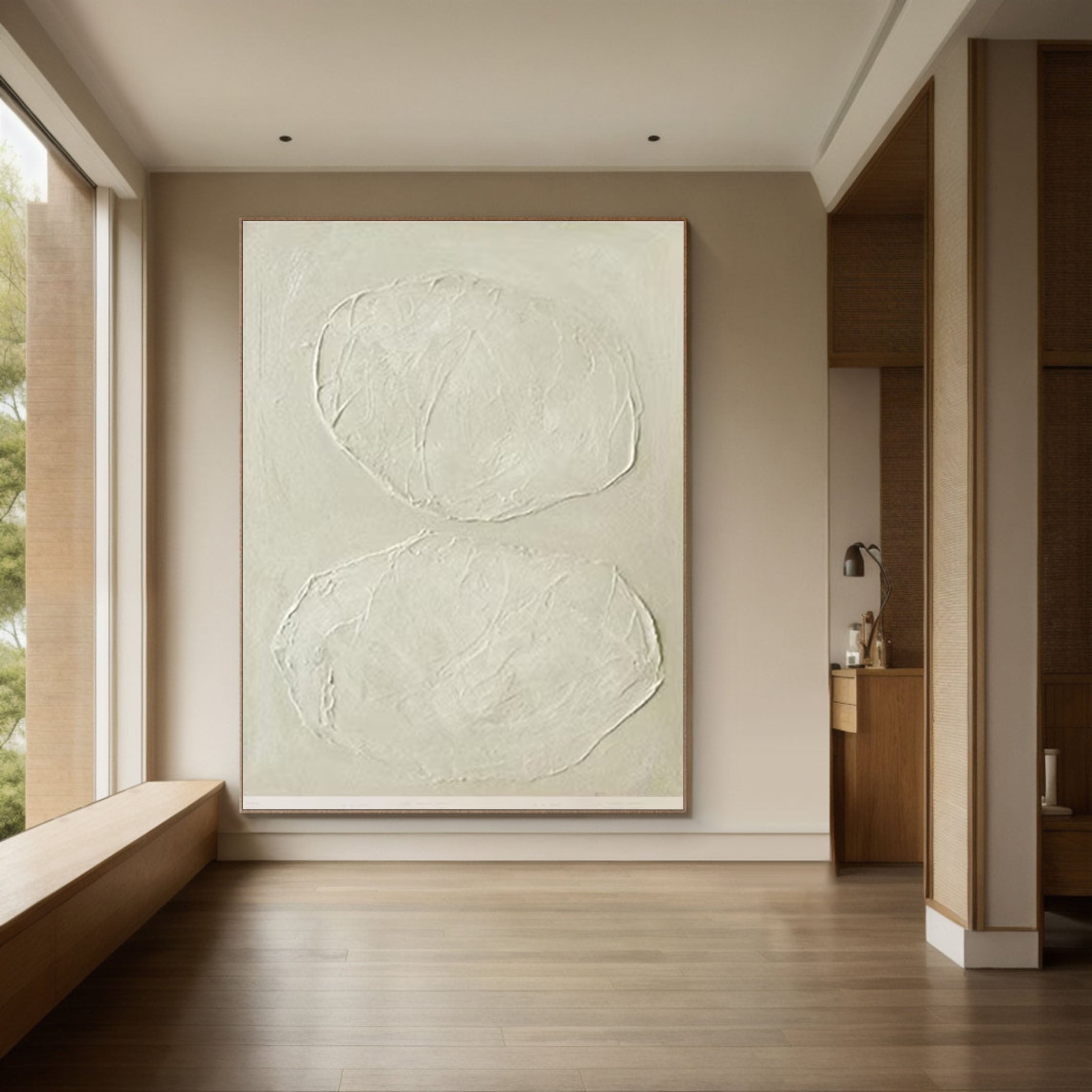 Minimalist Neutral Wall Art for Serene Spaces #MM182