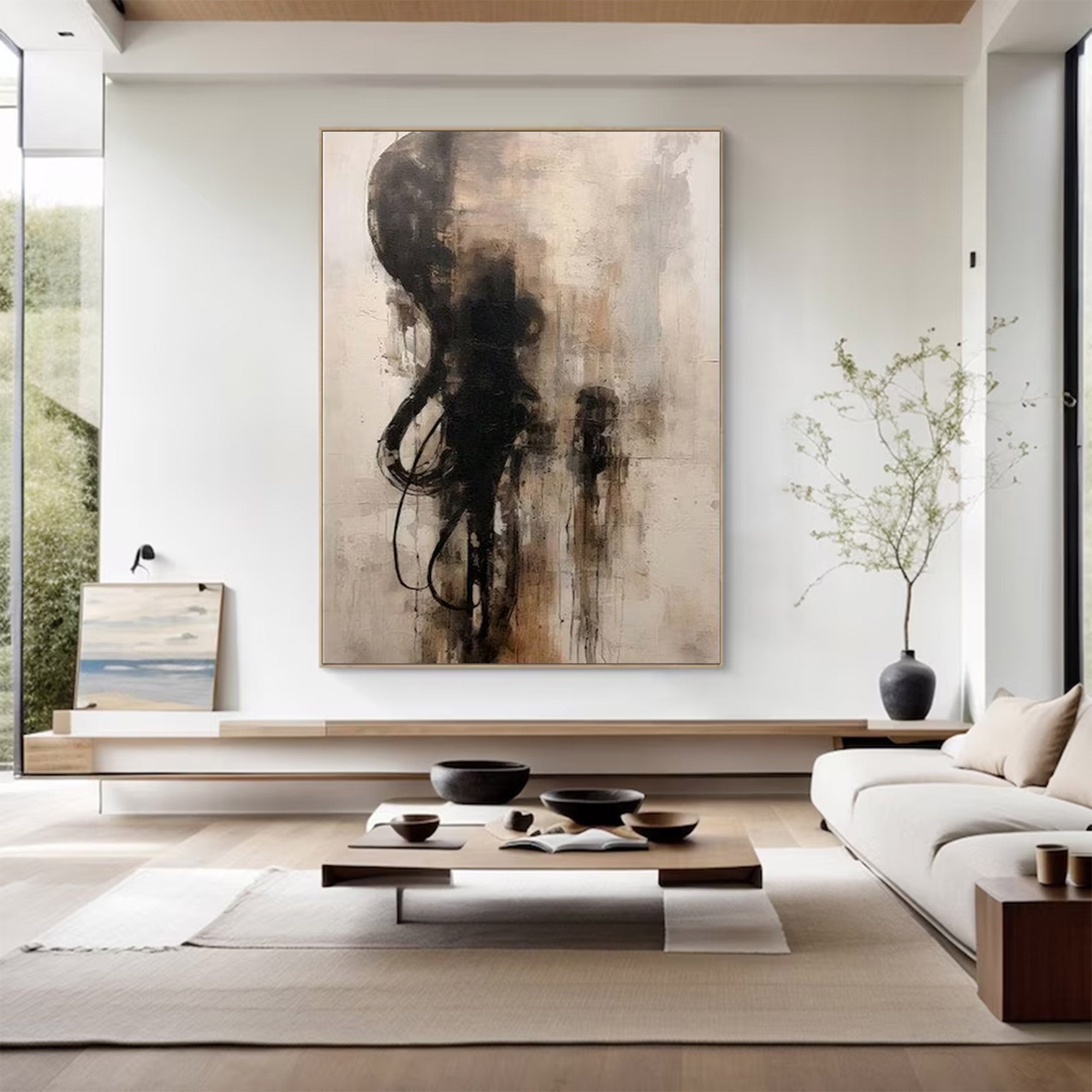 Large Contemporary Abstract Art | KelorArt #AG 141