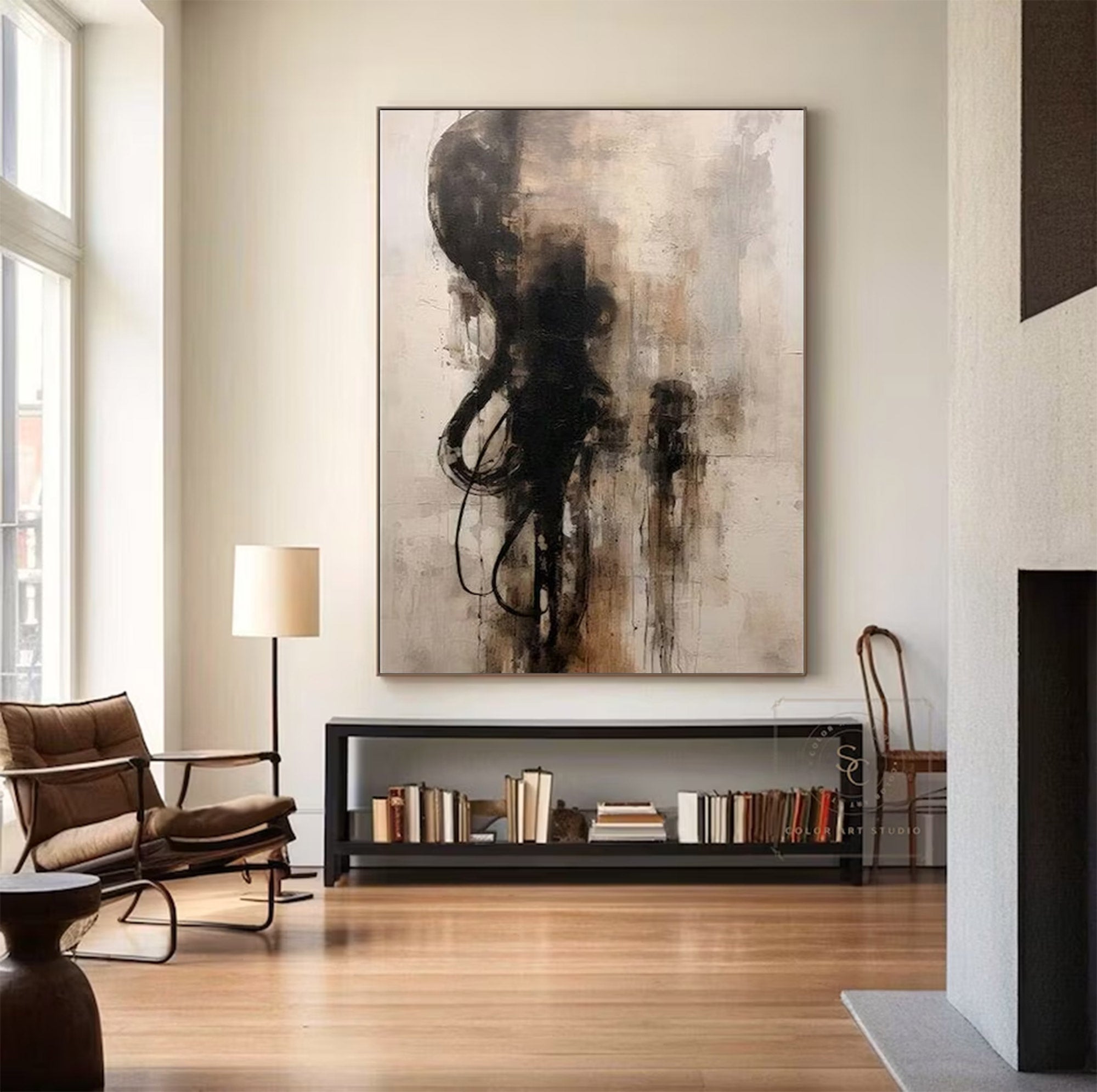 Large Contemporary Abstract Art | KelorArt #AG 141