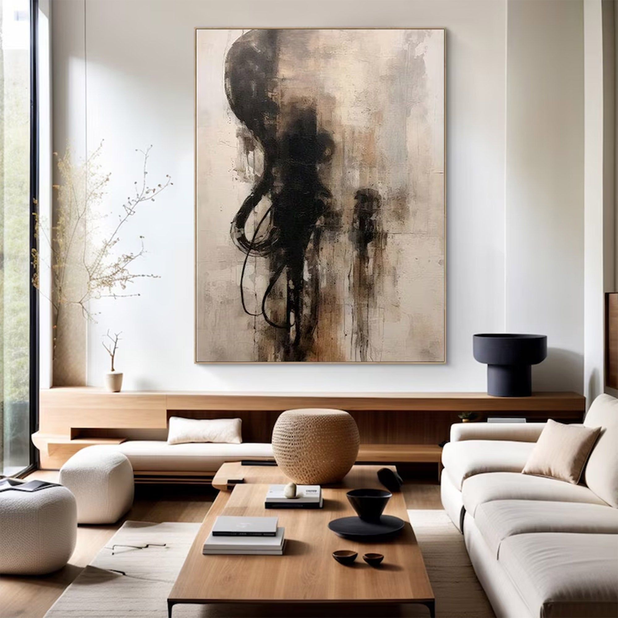 Large Contemporary Abstract Art | KelorArt #AG 141