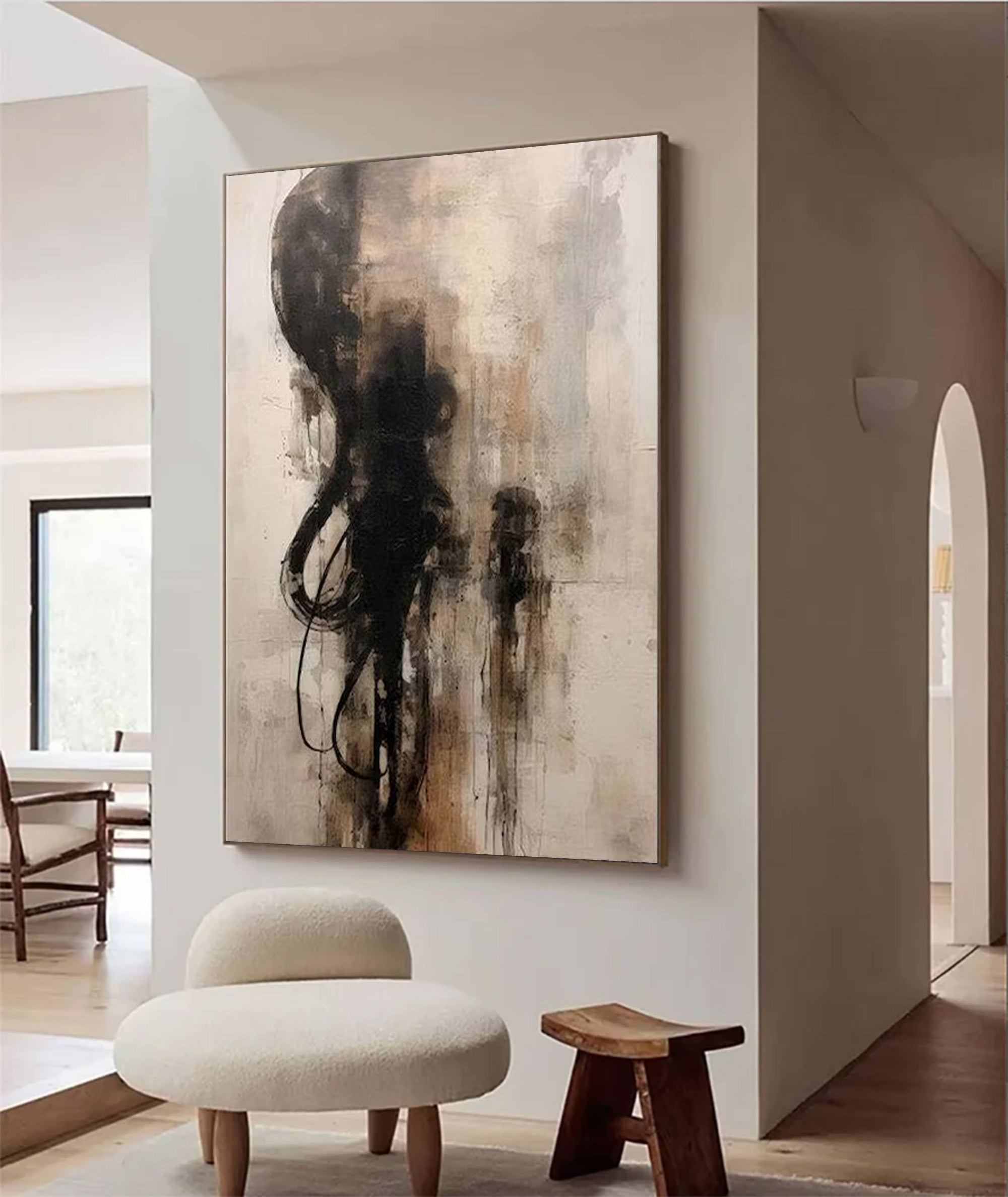 Large Contemporary Abstract Art | KelorArt #AG 141