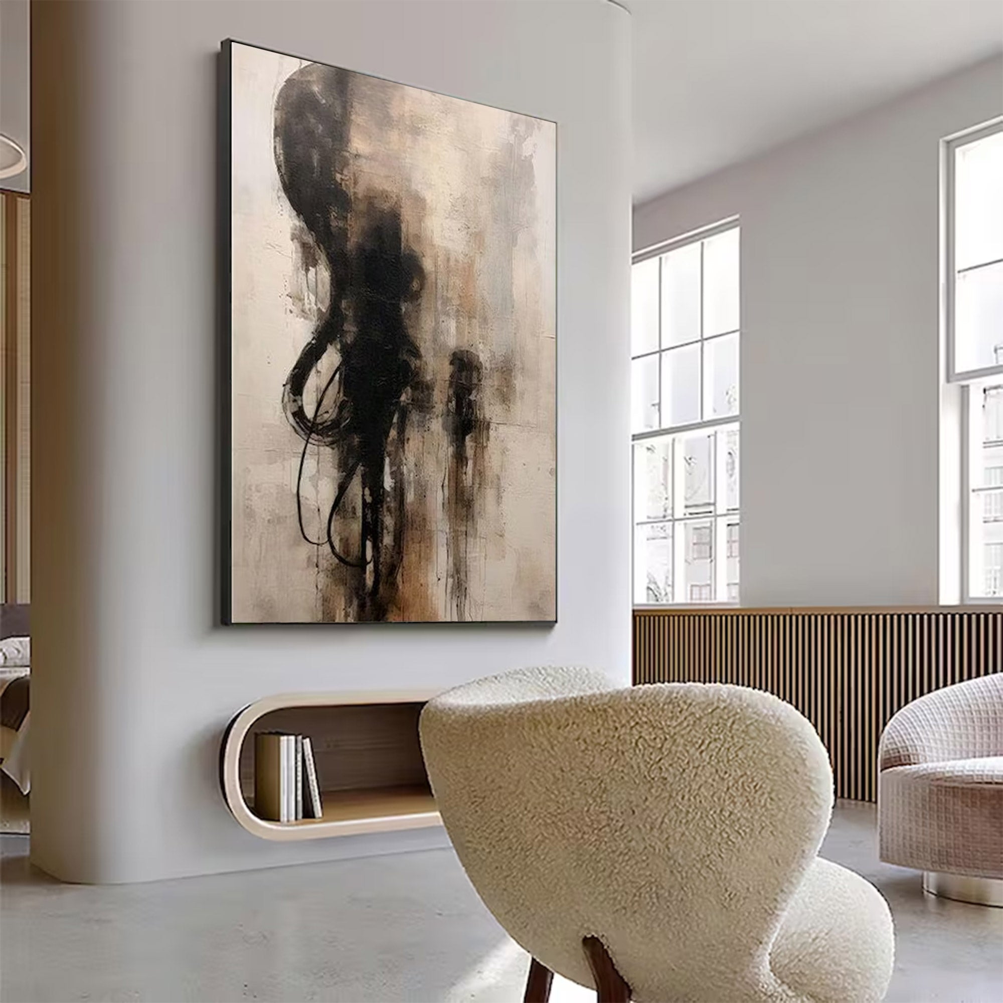 Large Contemporary Abstract Art | KelorArt #AG 141