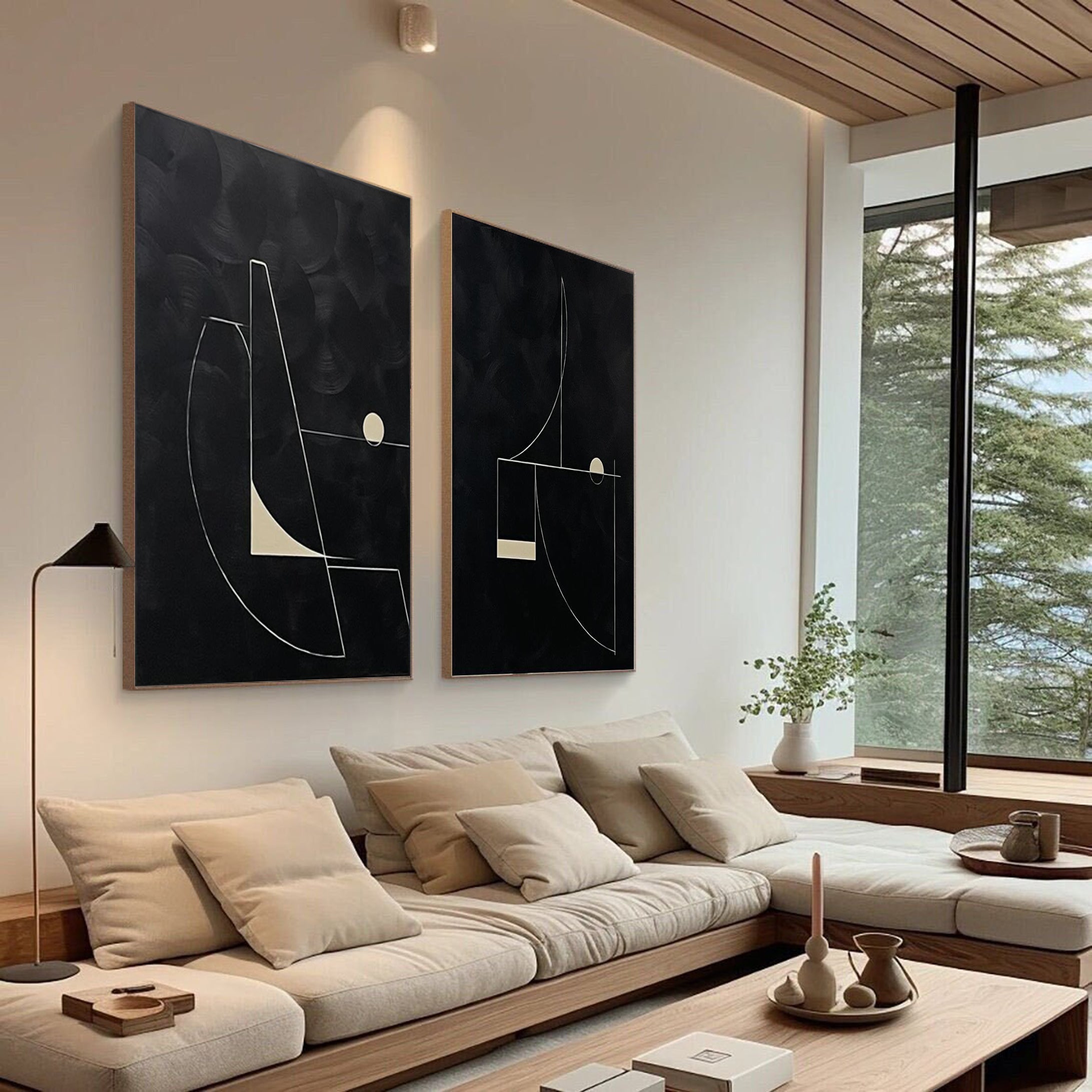 Elegant Geometric Wall Artwork For House #MMS033