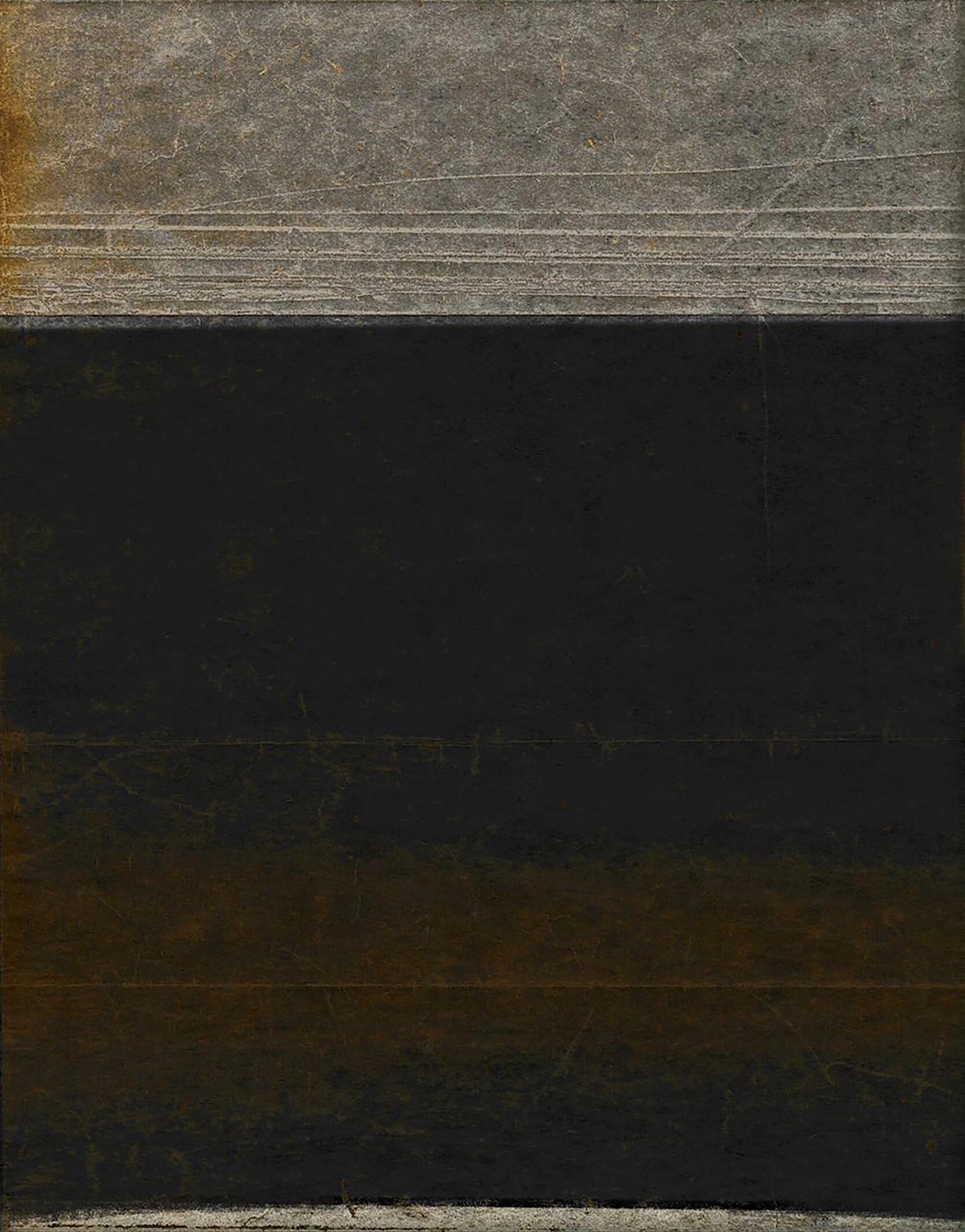 Large Minimalist Black Abstract Wall Art | KelorArt #AG 110