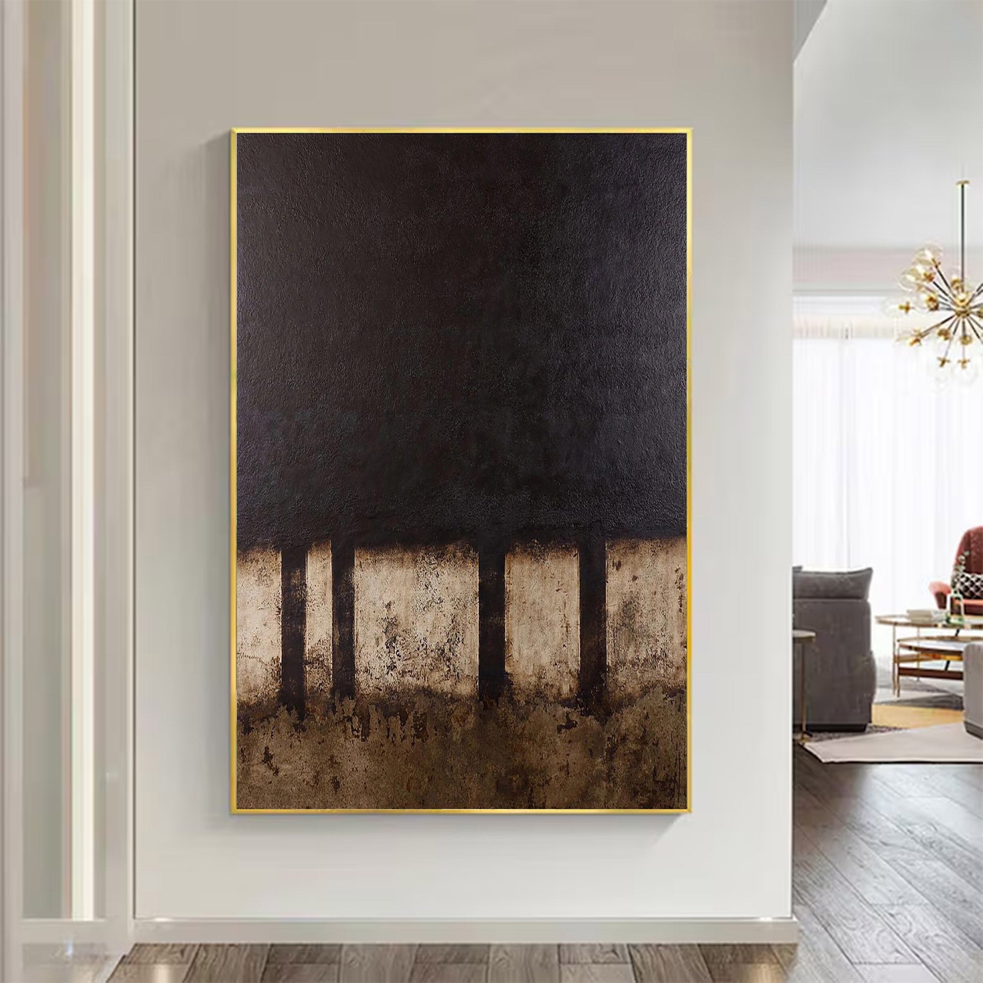 Large Abstract Industrial Art | KelorArt #AG 111