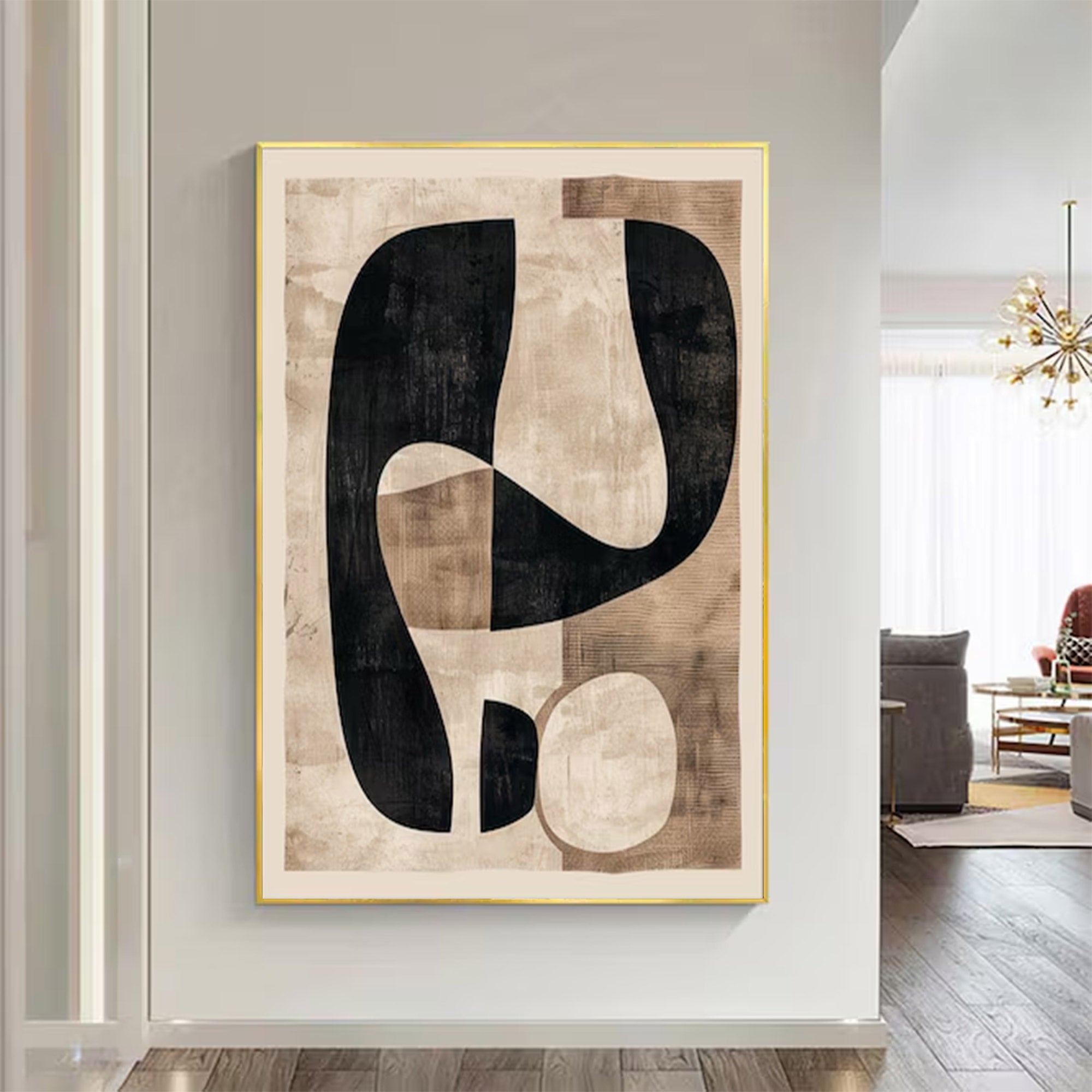Large Contemporary Abstract Art | KelorArt #AG 146