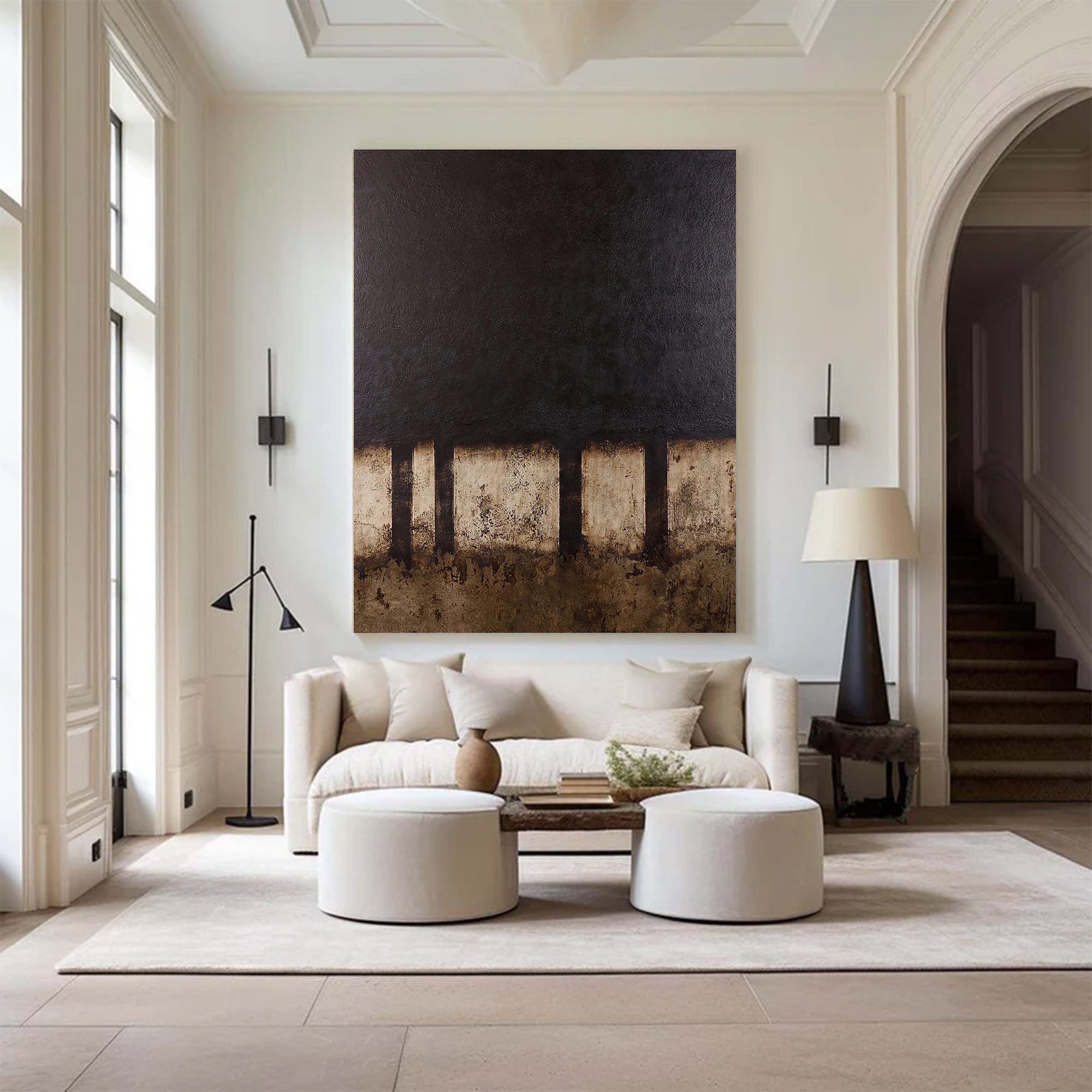 Large Abstract Industrial Art | KelorArt #AG 111