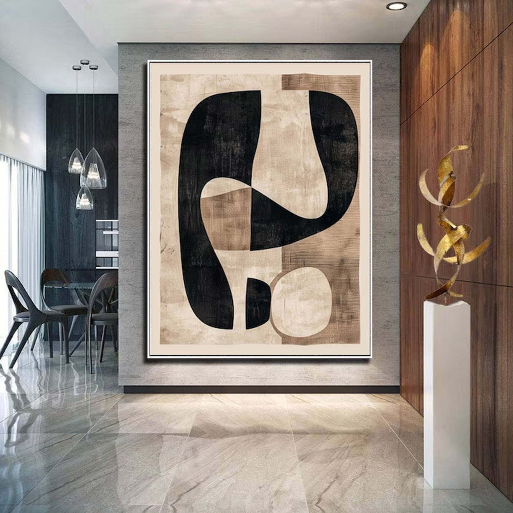 Large Contemporary Abstract Art | KelorArt #AG 146