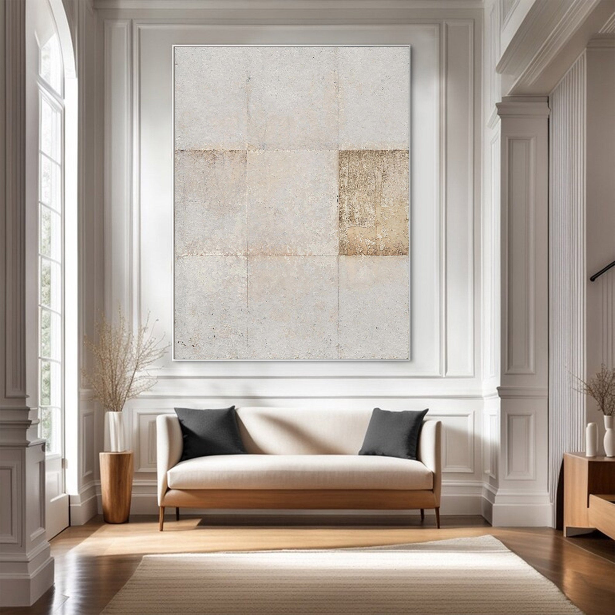 Large Textured Abstract Canvas Art | Kelor #AG 112